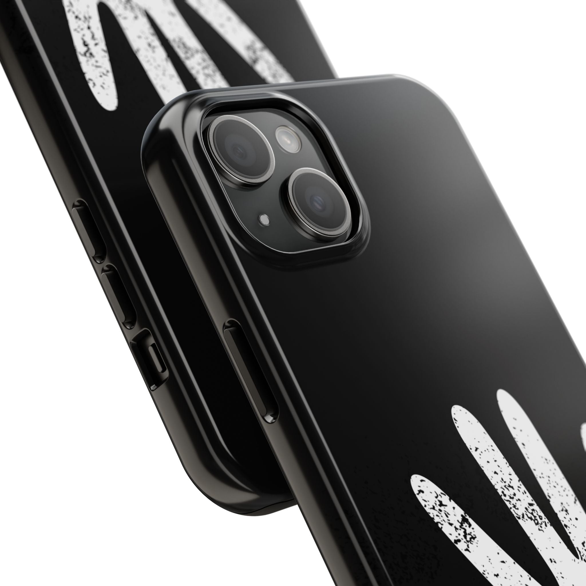 Phone Case — “Don’t Touch Me” Black Protective Tough Case