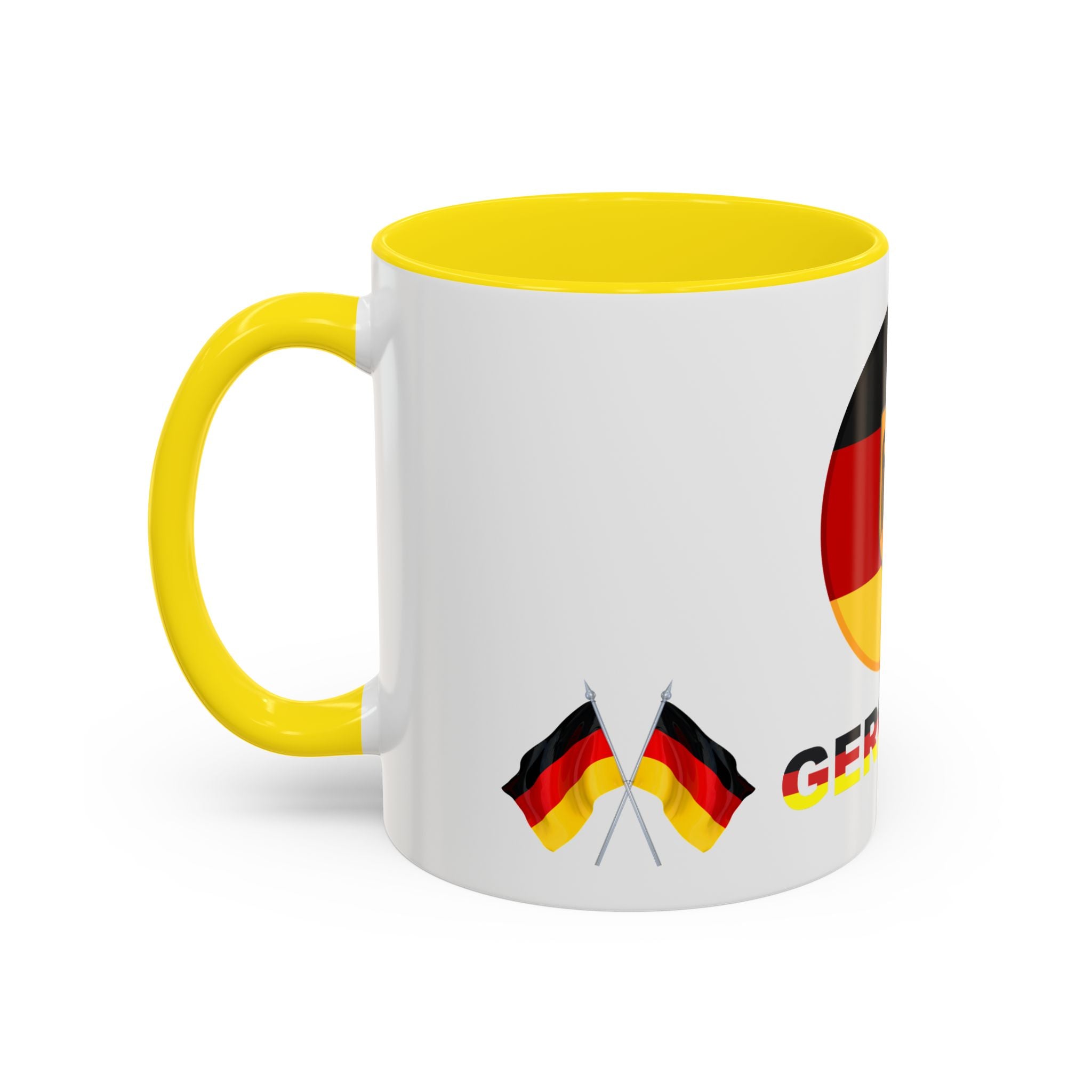 Germany Flag Coffee Mug — German Pride Accent Mug (11/15oz)