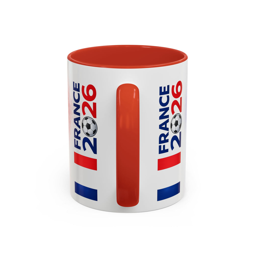 Soccer 2026 Commemorative Mug — France Accent Coffee Cup (11/15oz)
