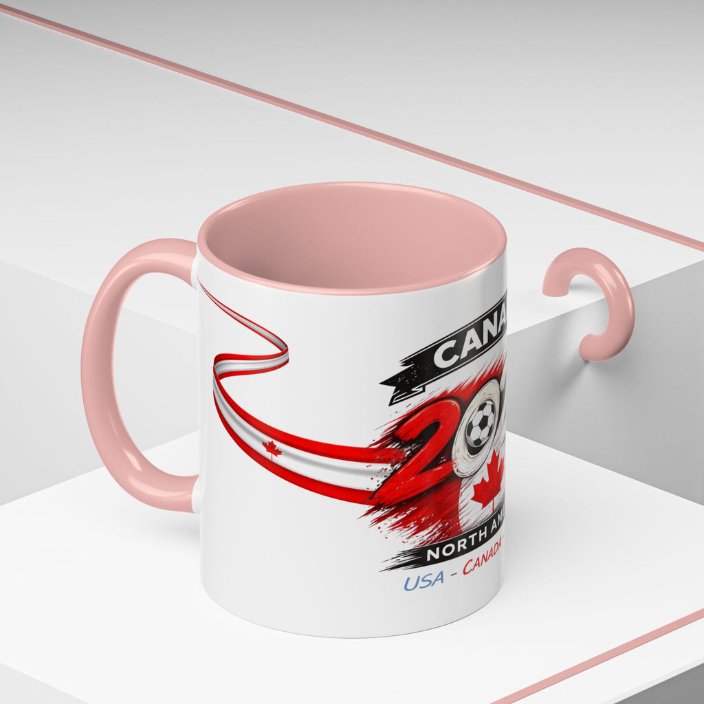 Canada 2026 Soccer Cup Mug — North America USA-Canada-Mexico Cup Coffee Mug