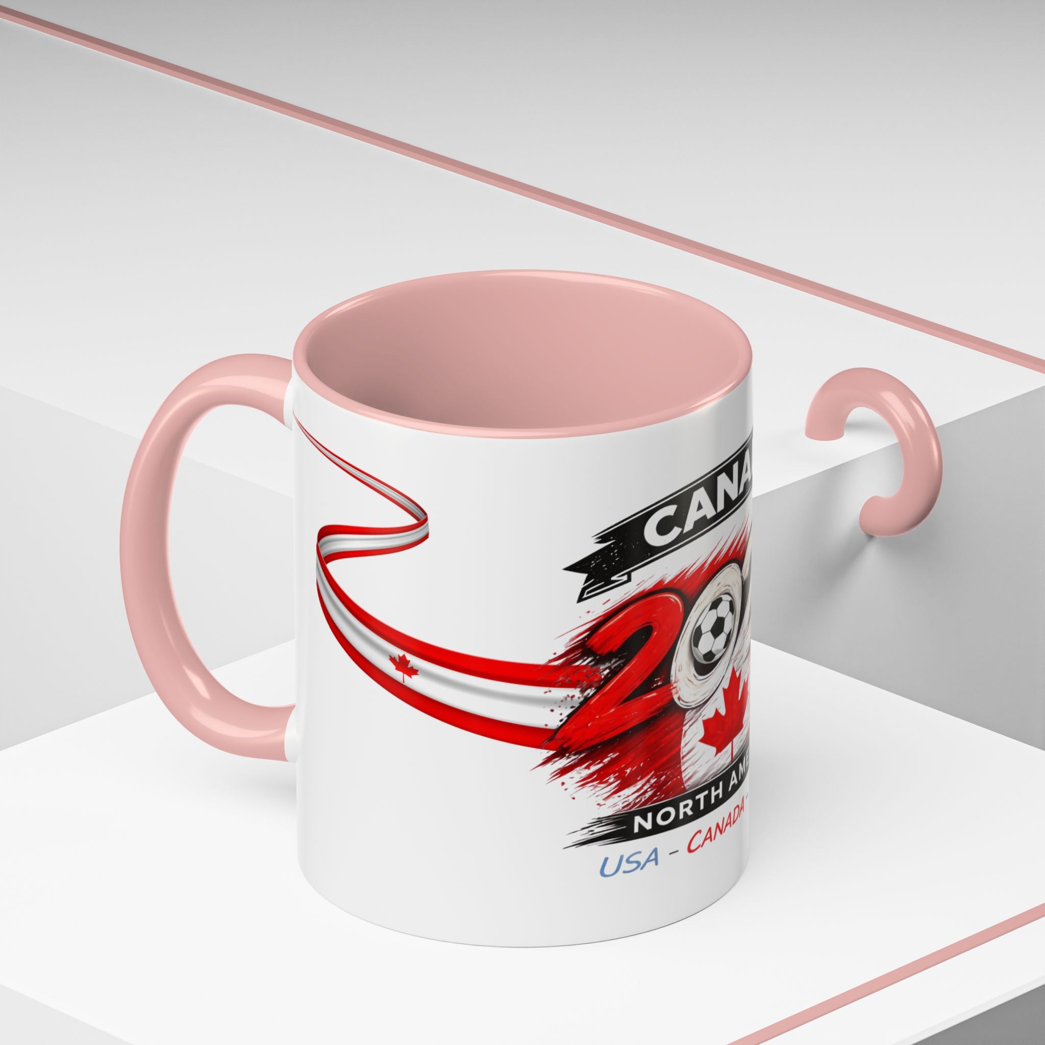 Canada 2026 Soccer Cup Mug — North America USA-Canada-Mexico Cup Coffee Mug