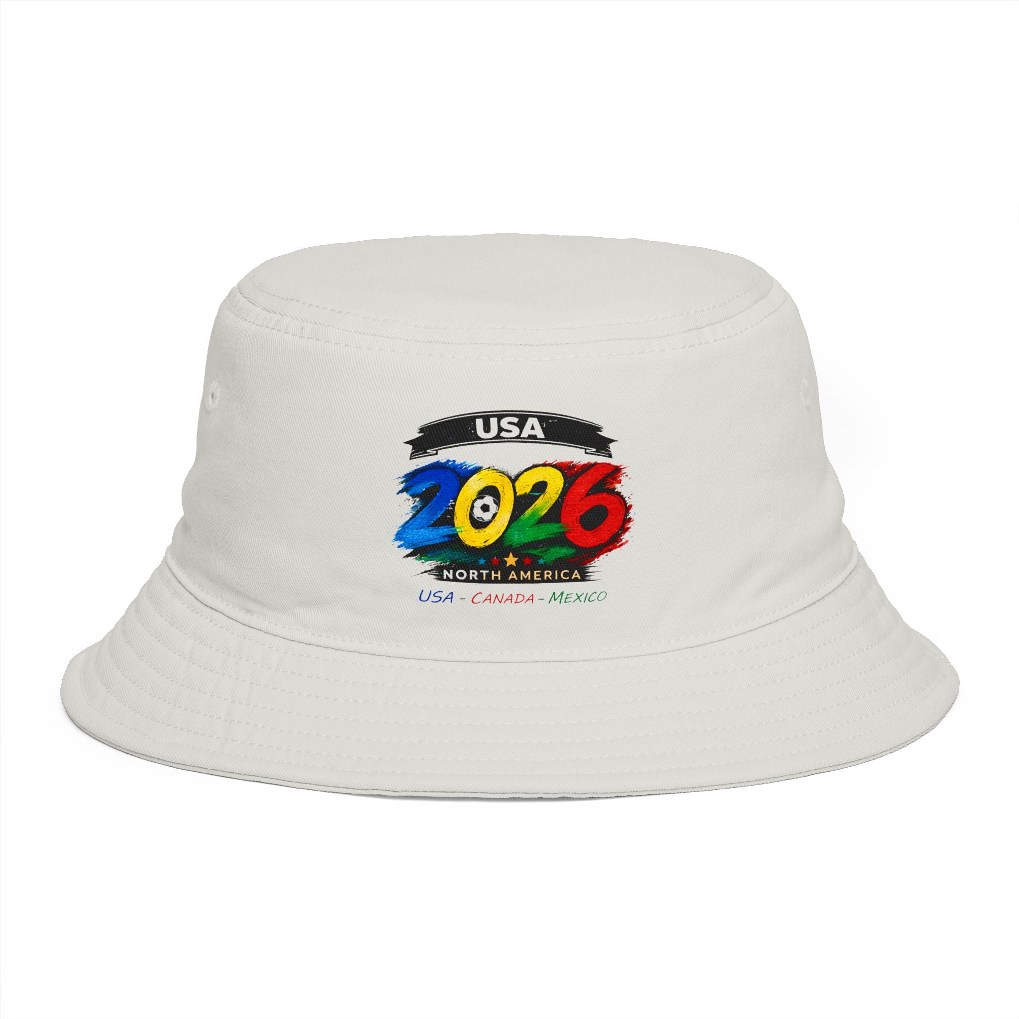 2026  Bucket Hat — USA Canada Mexico Soccer Tournament