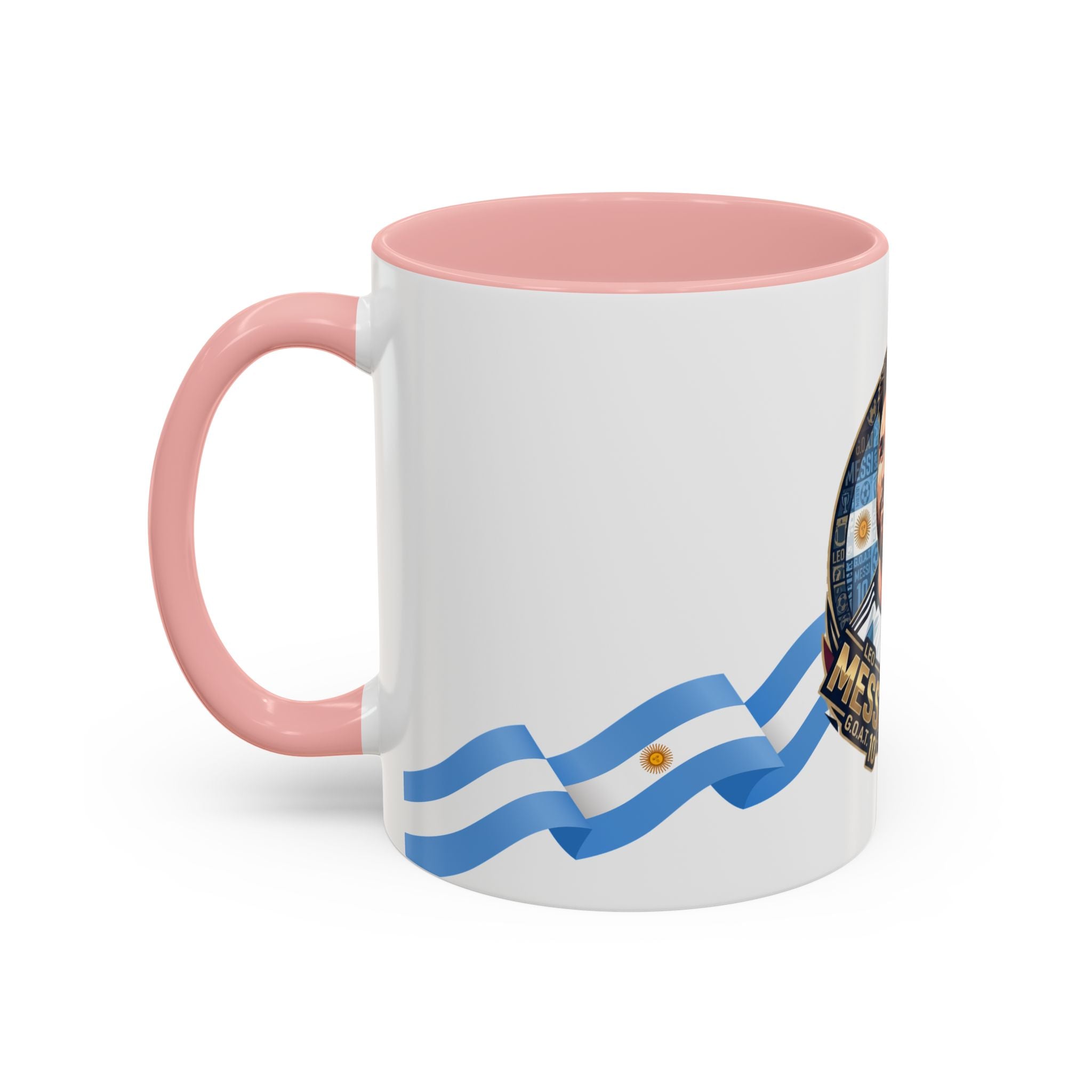 Argentina Soccer Player Coffee Mug – National Flag Accent