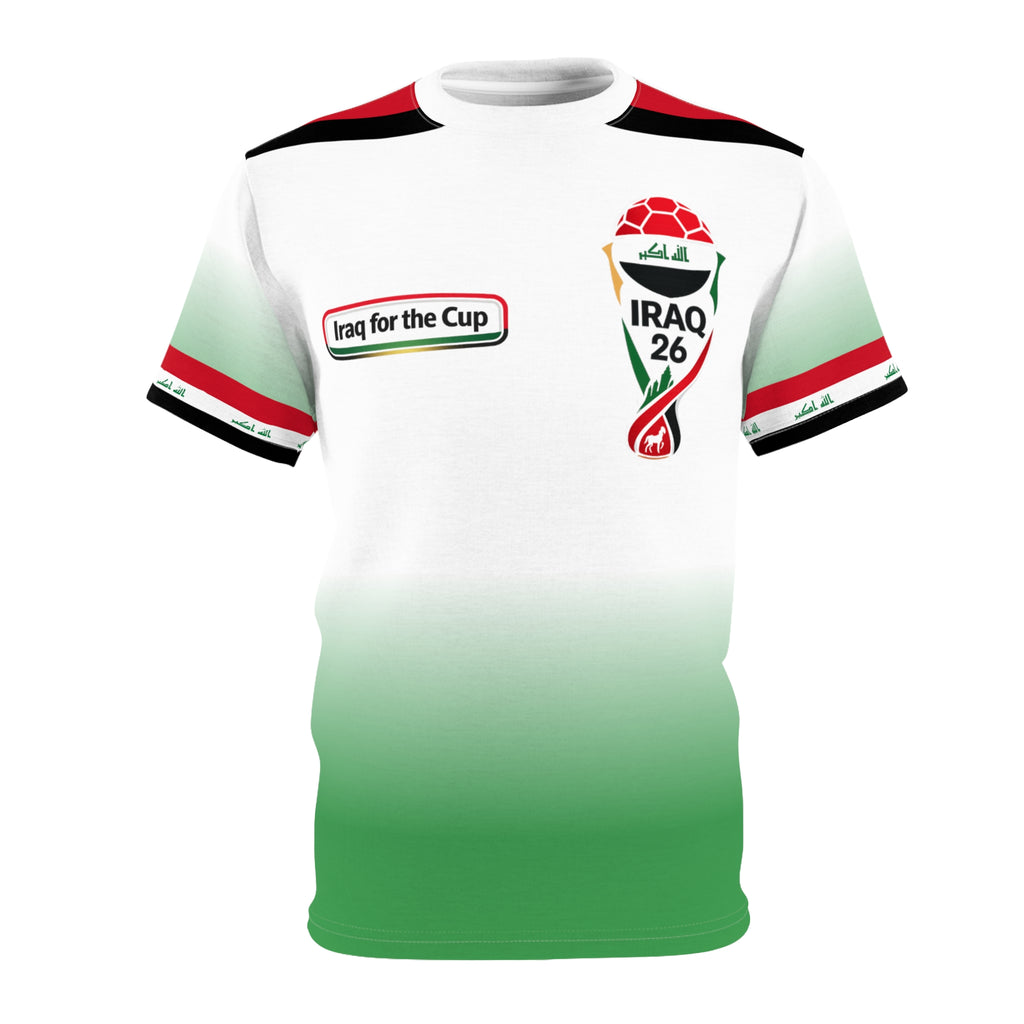 Iraq 26 Football Jersey Tee — "Iraq " Soccer Fan Shirt