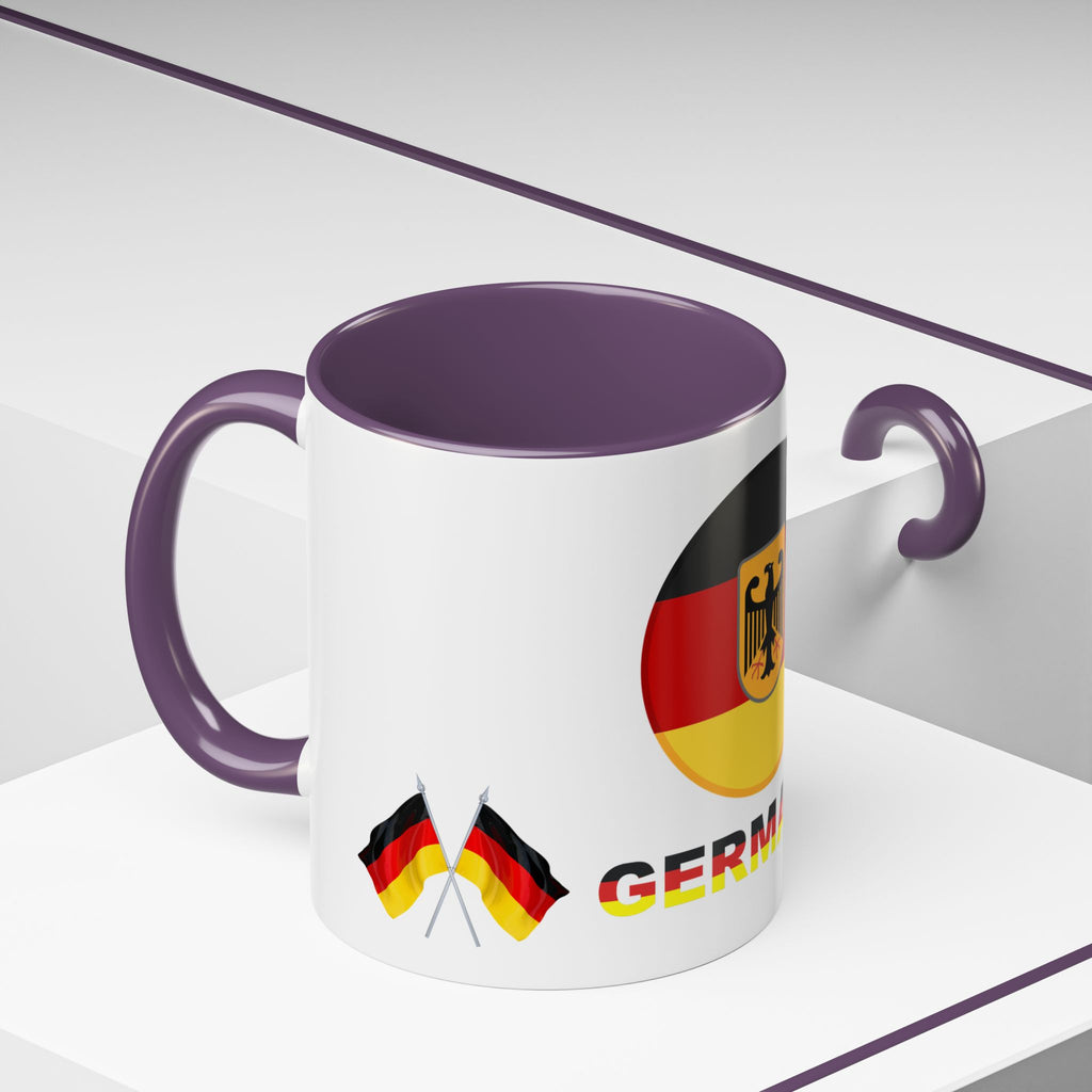 Germany Flag Coffee Mug — German Pride Accent Mug (11/15oz)