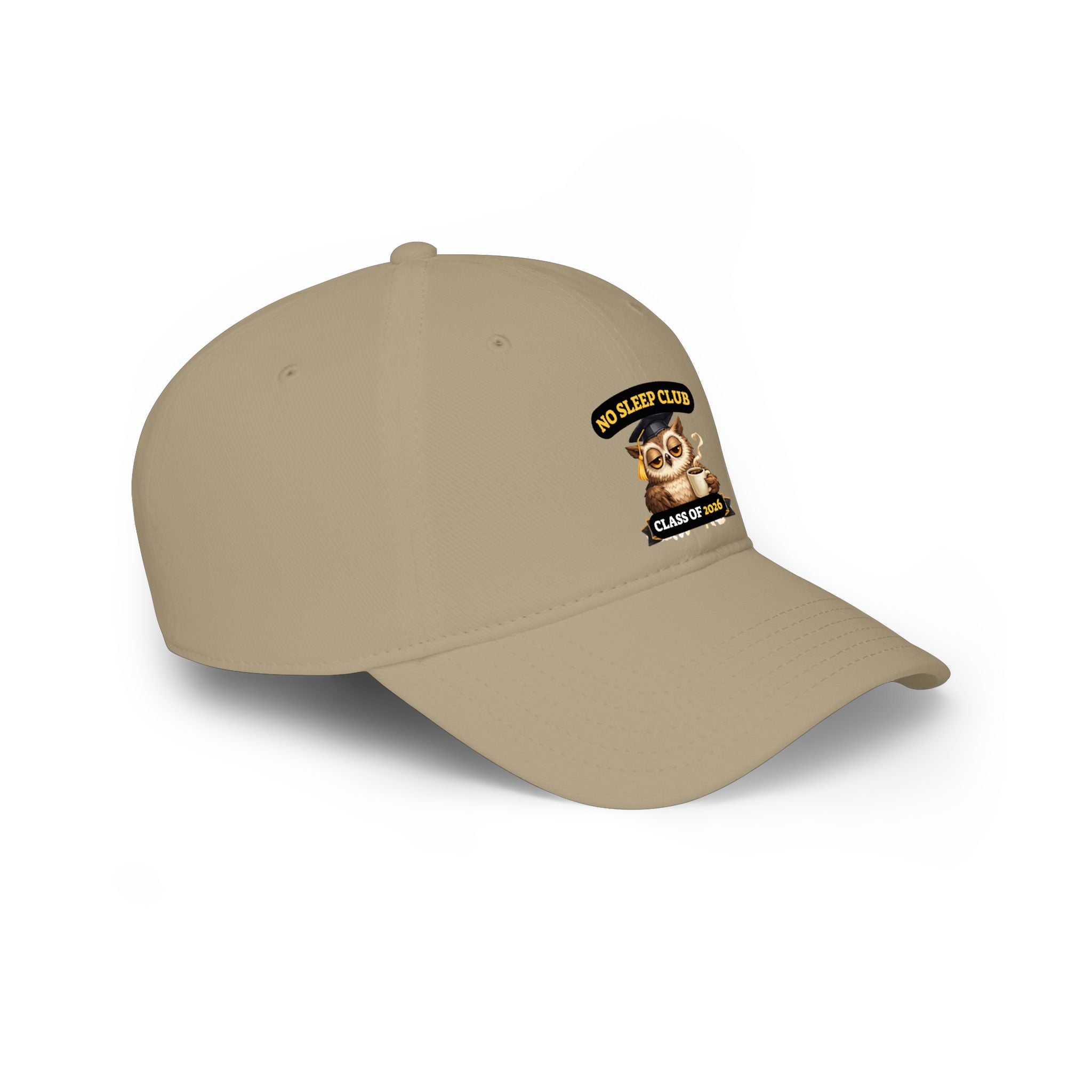 No Sleep Club Class of 2023 Cap — Graduation Owl Baseball Hat