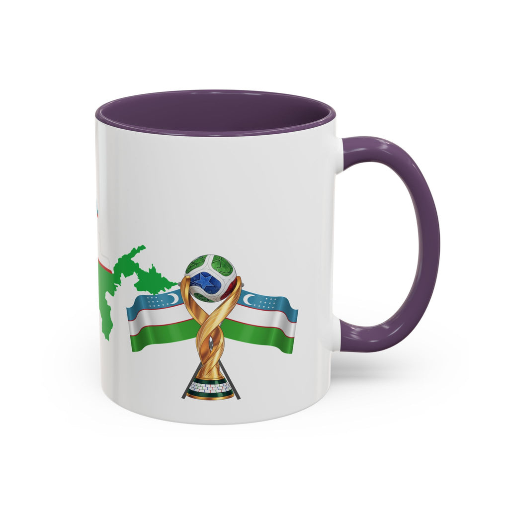Uzbekistan Accent Coffee Mug (11, 15oz)