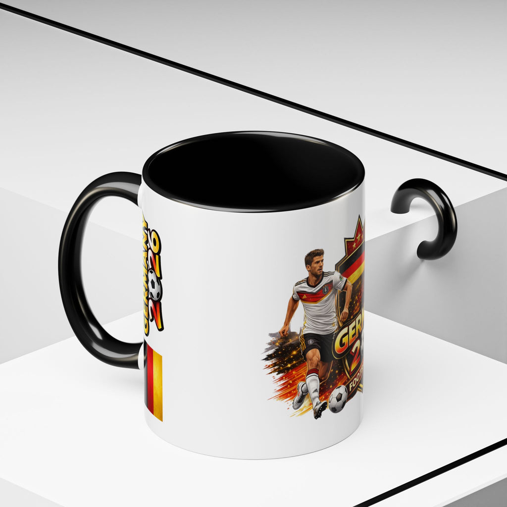 Germany 2026 Football Cup Coffee Mug – Soccer Fan Germany 2026 Accent Mug