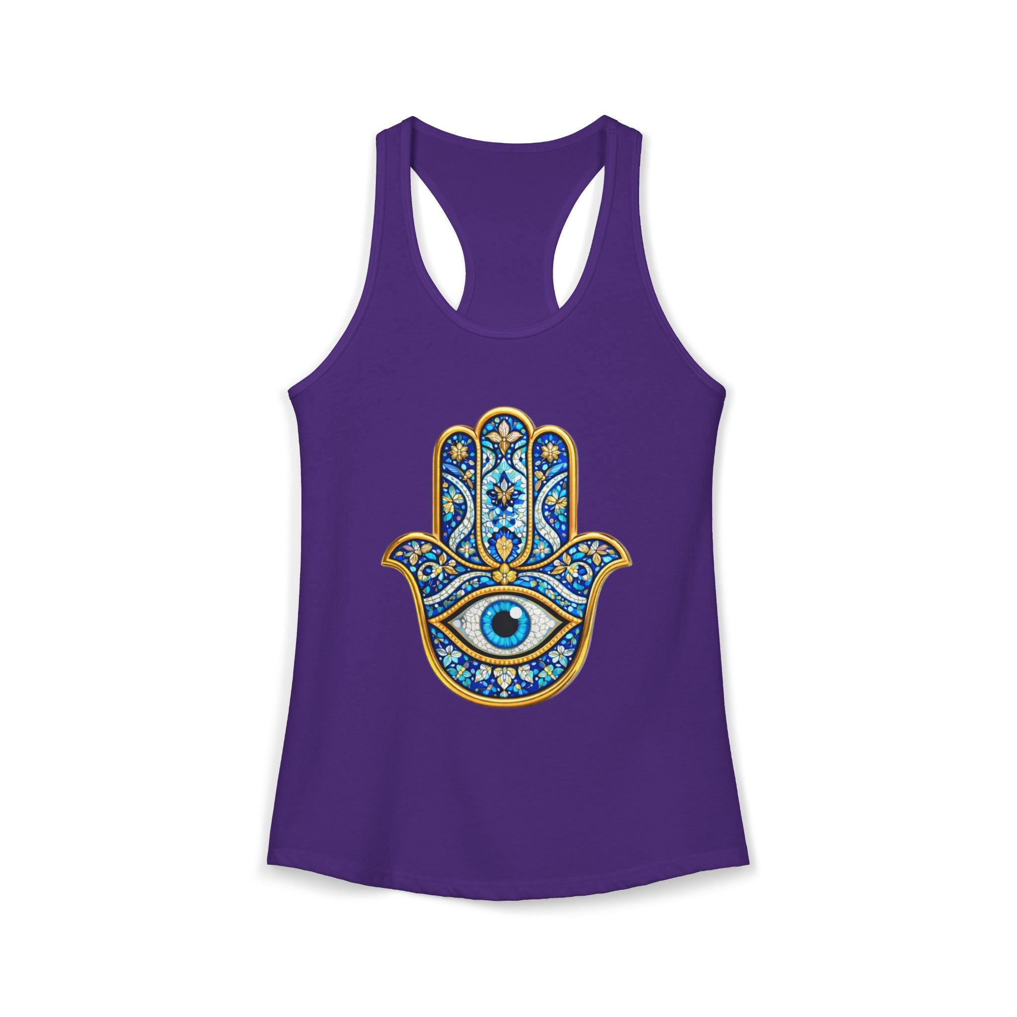 Women's Ideal Racerback Tank evil eye