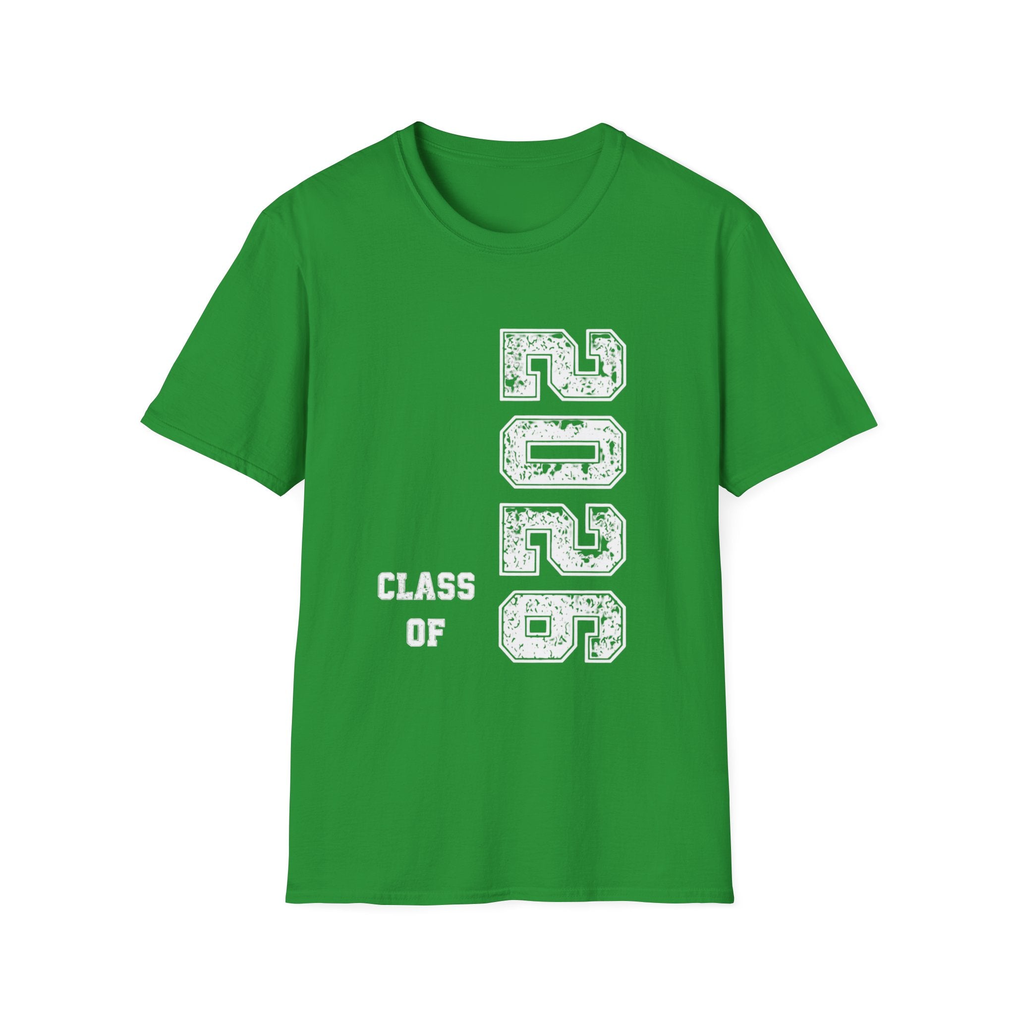 Class of 2026 Vertical Graphic T-Shirt — Graduation Senior Year Tee