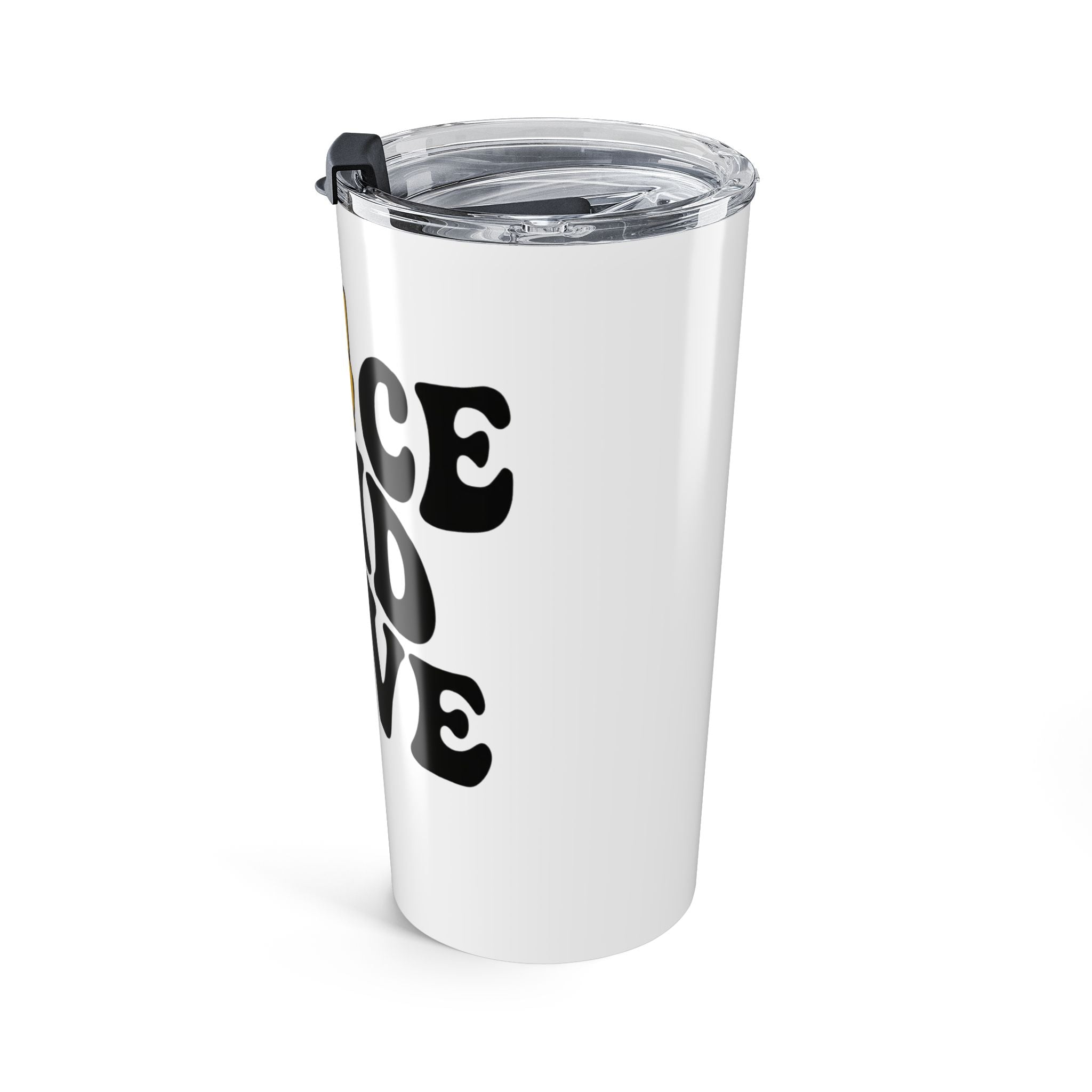 Tumbler — "Peace and Love" 20oz Stainless Travel Tumbler