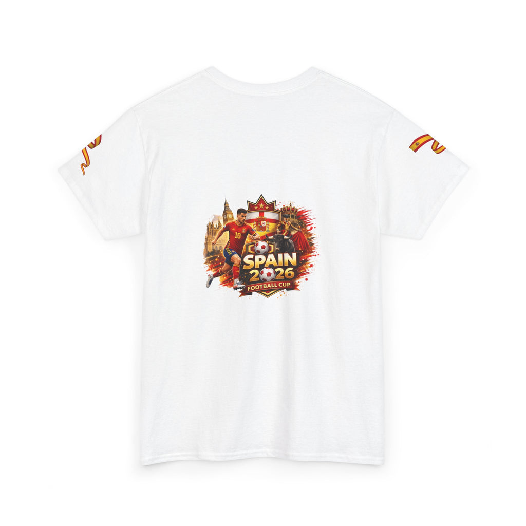 Spain Flag T‑Shirt — Spain 2026 Fan Tee
