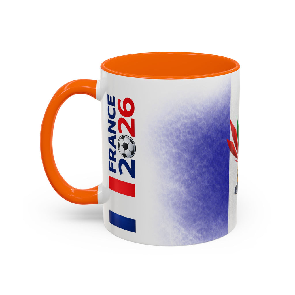 Soccer 2026 Commemorative Mug — France Accent Coffee Cup (11/15oz)
