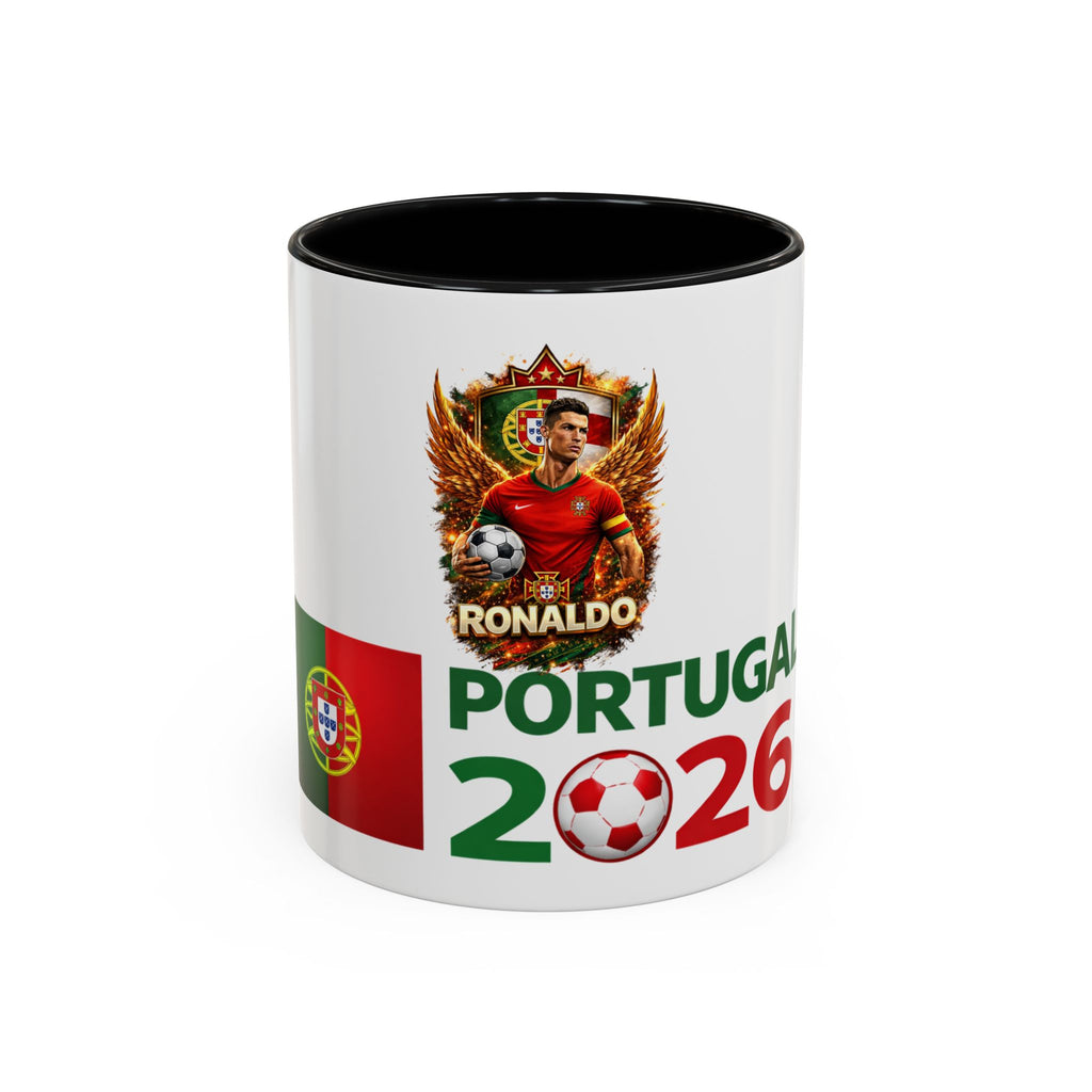 Portugal 2026 Coffee Mug — Soccer Fan Accent Mug (11/15oz)