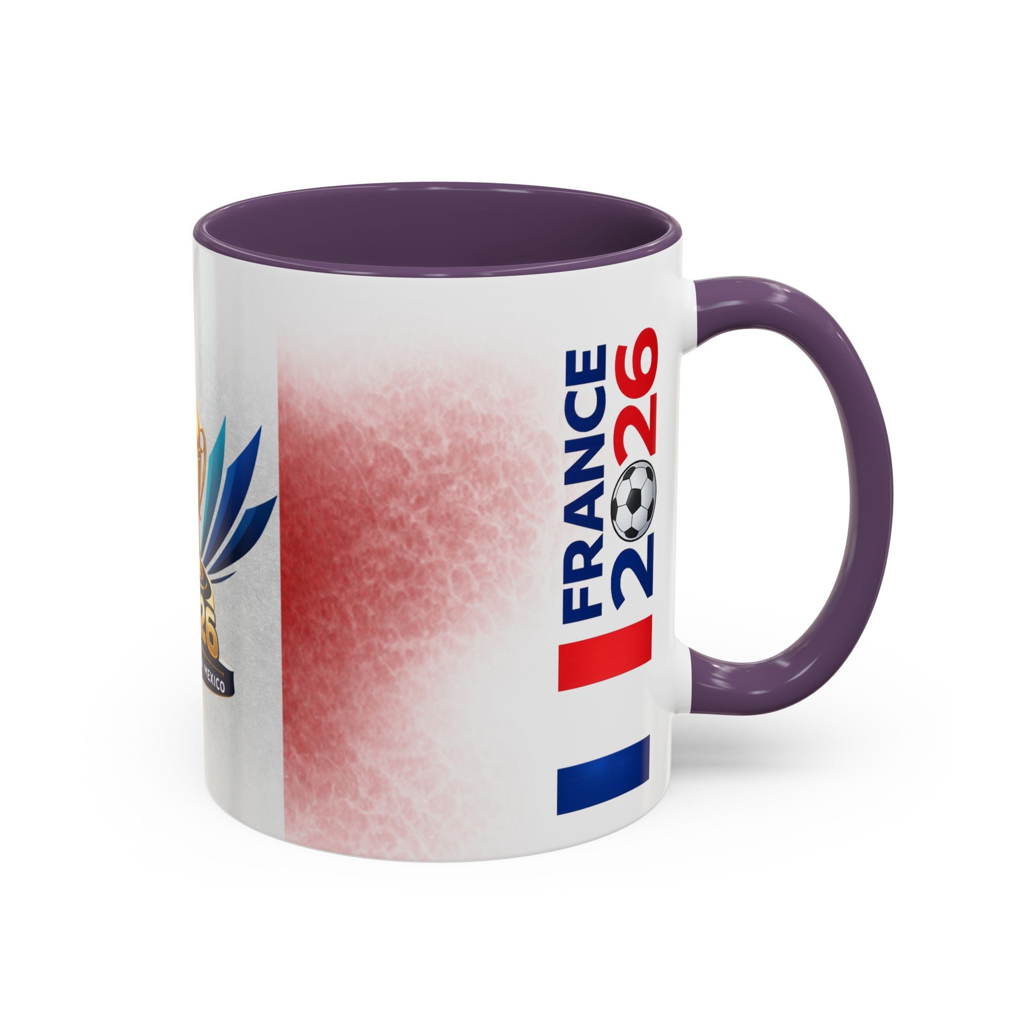 Soccer 2026 Commemorative Mug — France Accent Coffee Cup (11/15oz)