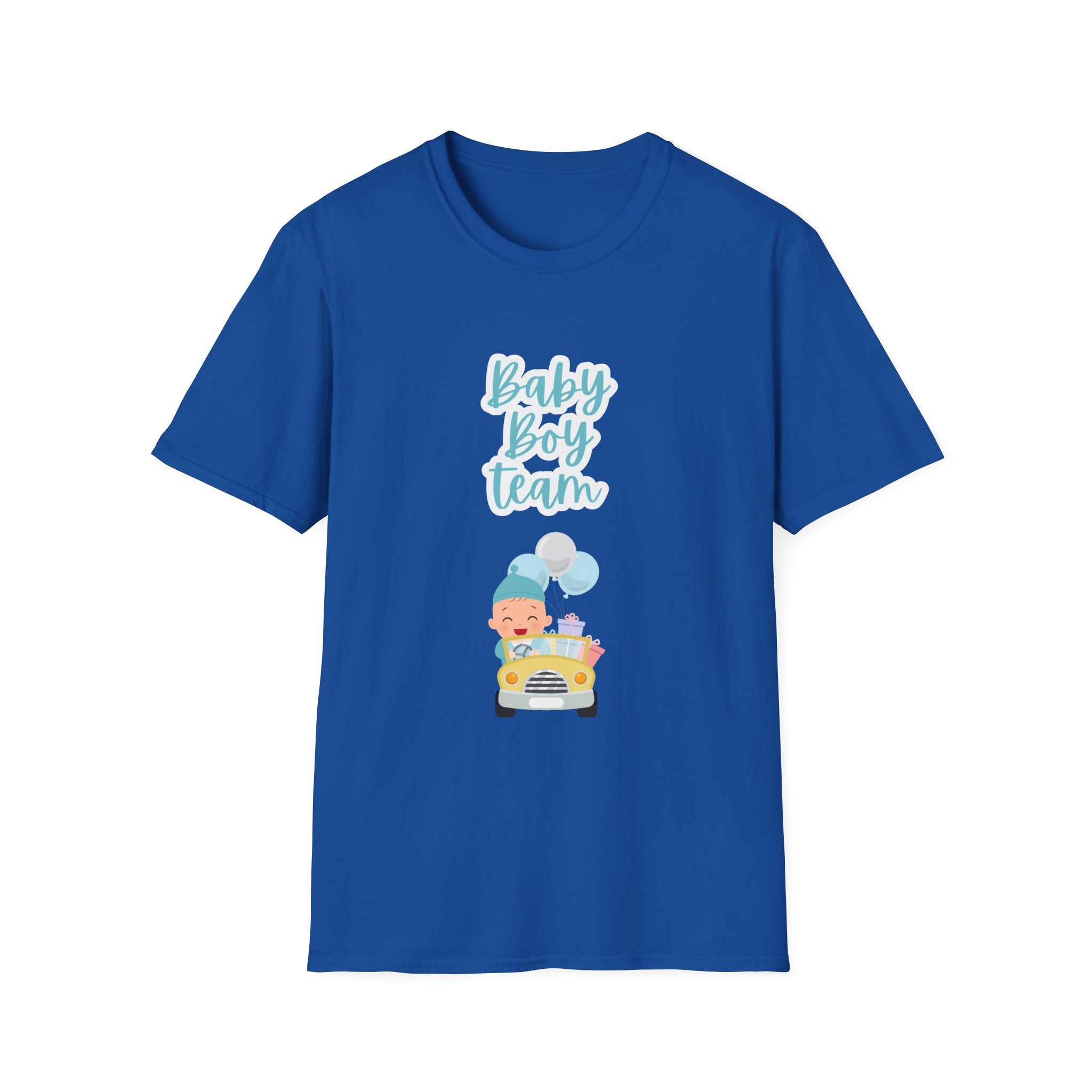 Baby Boy Team T-Shirt — Newborn Announcement / Baby Shower Gift