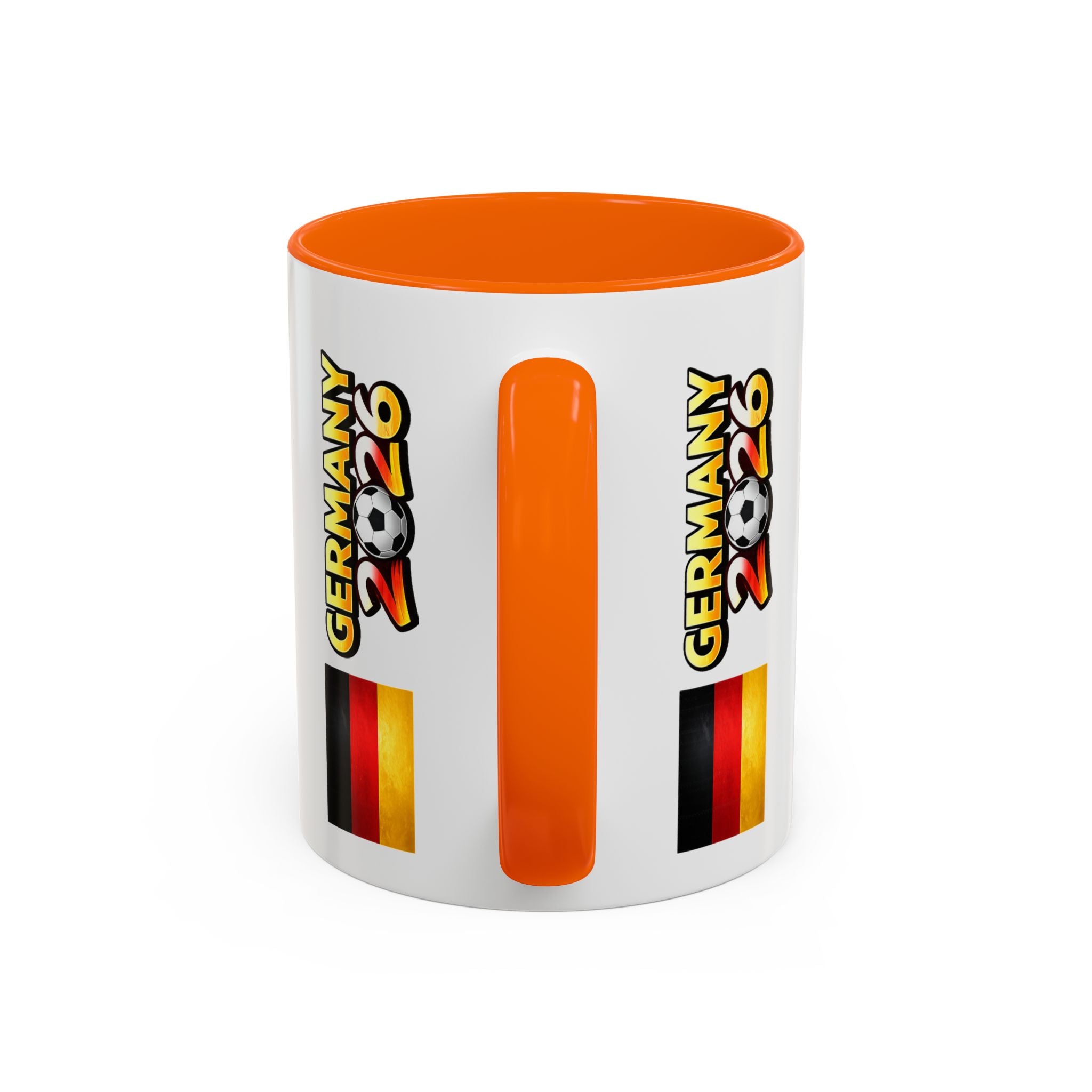 Germany 2026 Football Cup Coffee Mug – Soccer Fan Germany 2026 Accent Mug