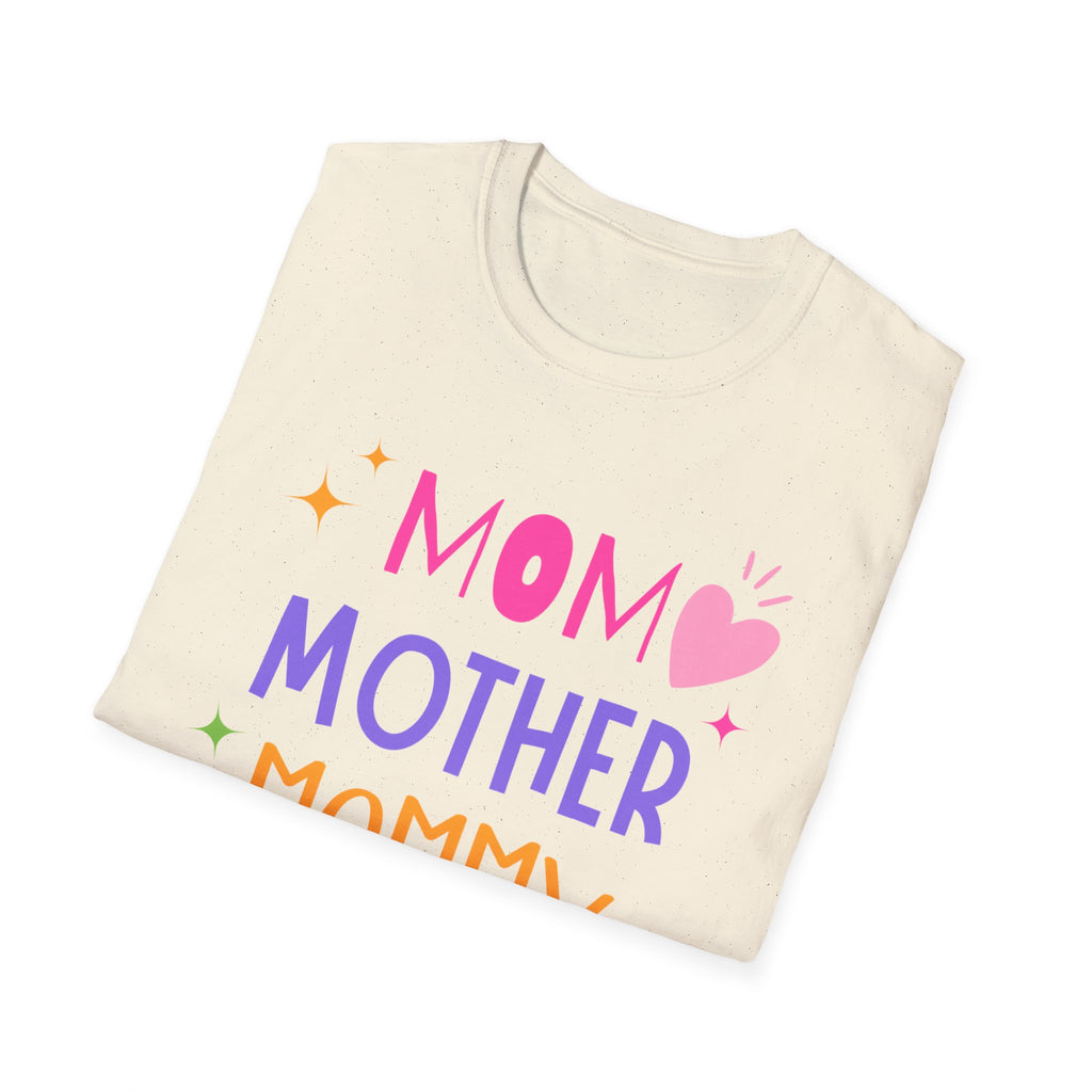 Mama, Mommy, Mother T-Shirt — Colorful Mother’s Day Tee