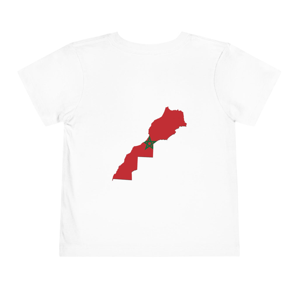 Morocco Toddler Tee — Morocco Crest & Map Kids Shirt