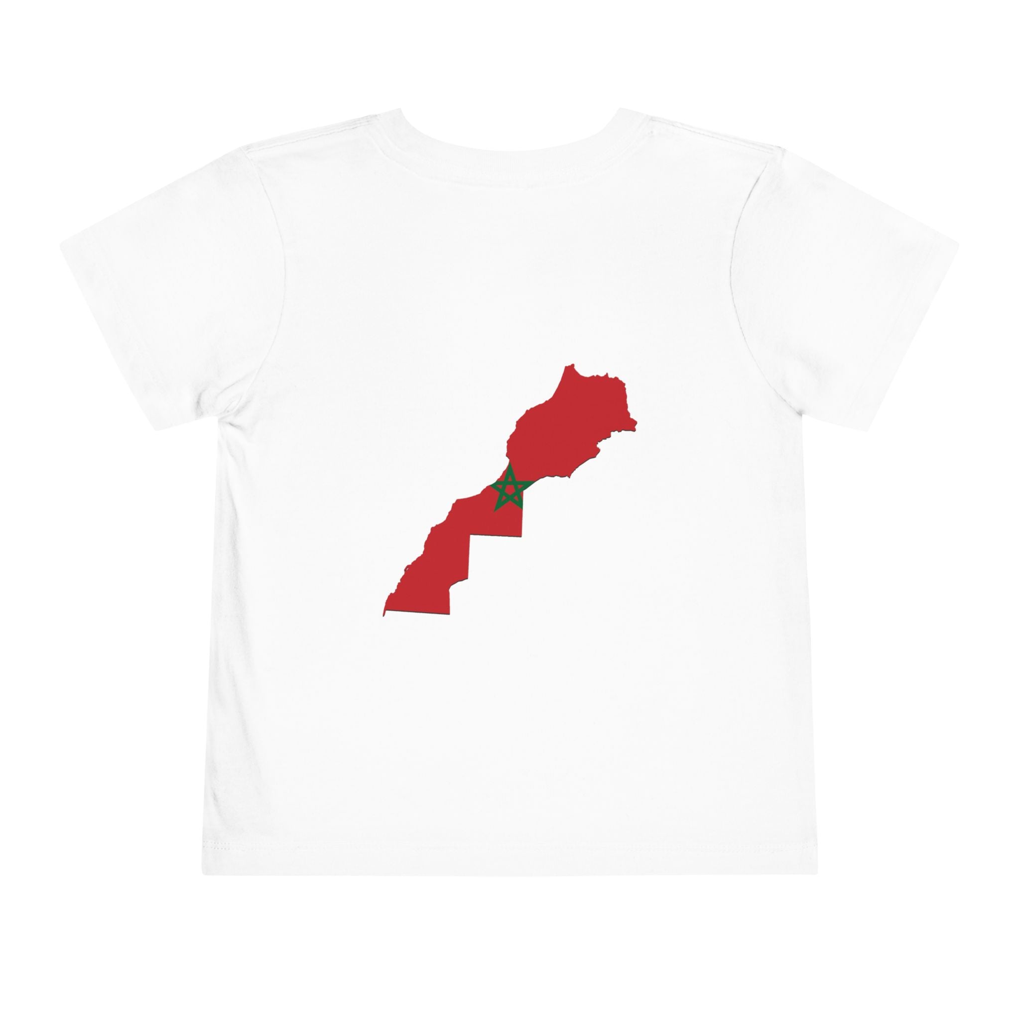 Morocco Toddler Tee — Morocco Crest & Map Kids Shirt