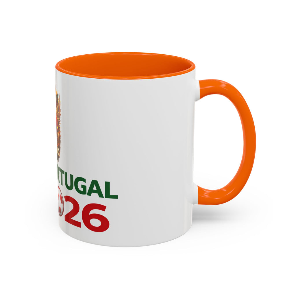 Portugal 2026 Coffee Mug — Soccer Fan Accent Mug (11/15oz)