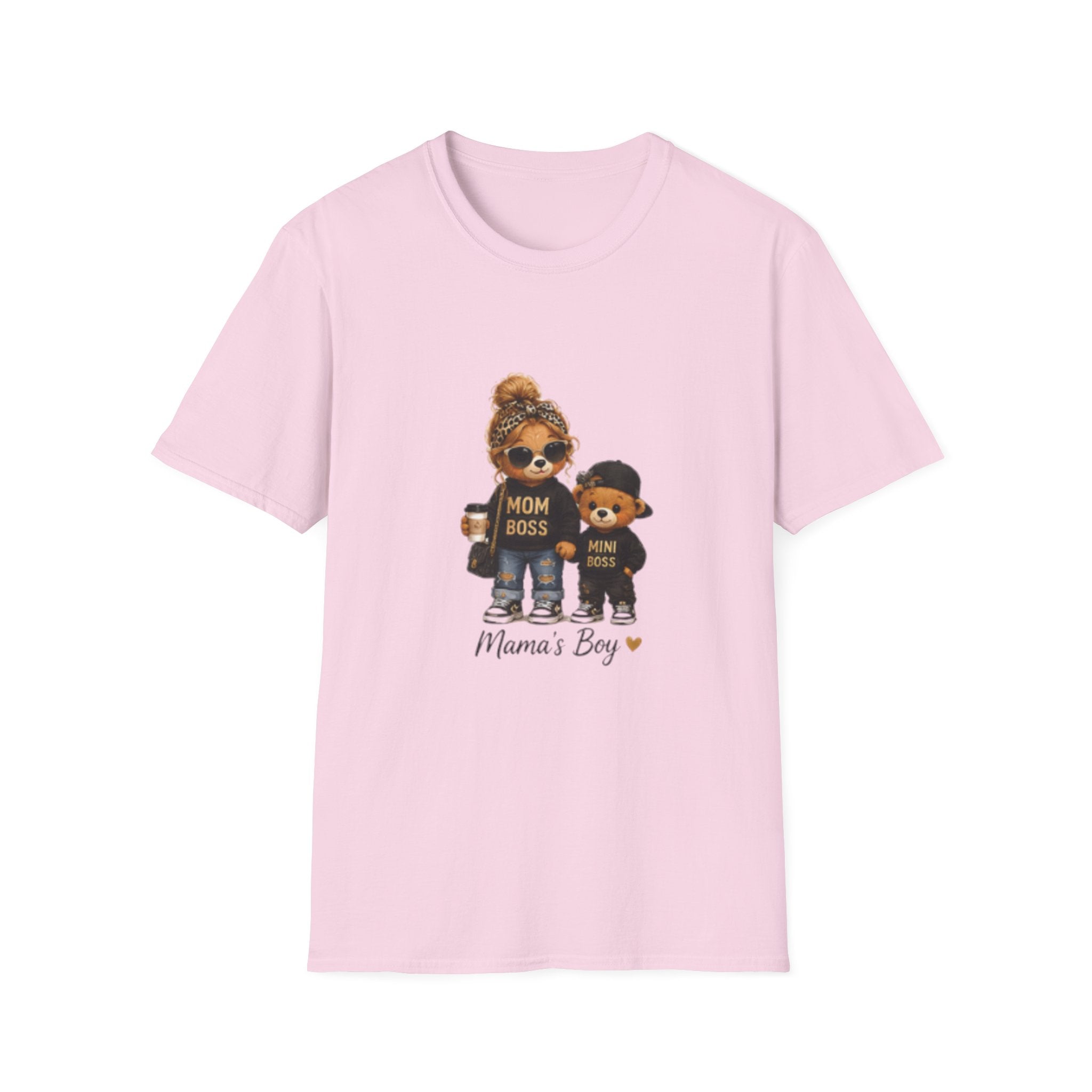 Mama’s Boy Graphic T-Shirt — Cute Mom and Son Matching Tee