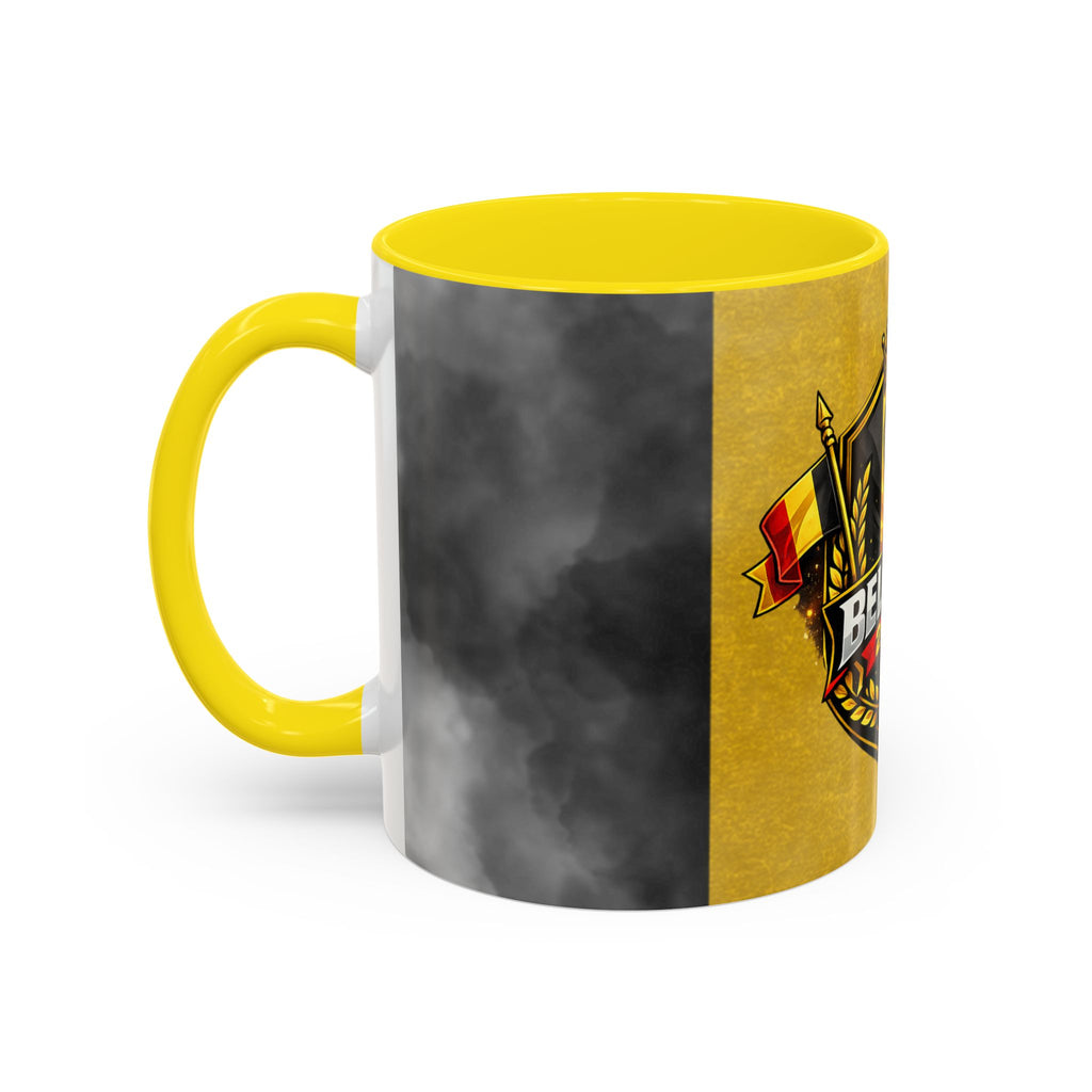 Belgium 2026 Soccer Crest Coffee Mug — Cup Fan Gift (11/15oz)