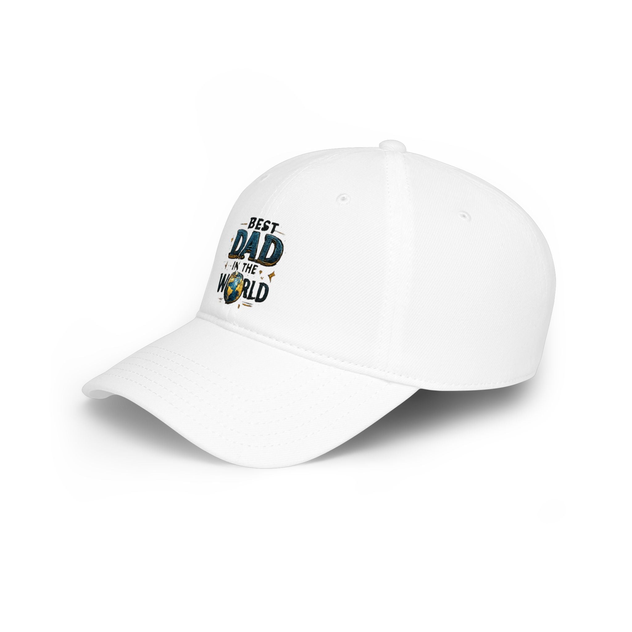 Best Dad in the World Baseball Cap — Father's Day Dad Gift Hat