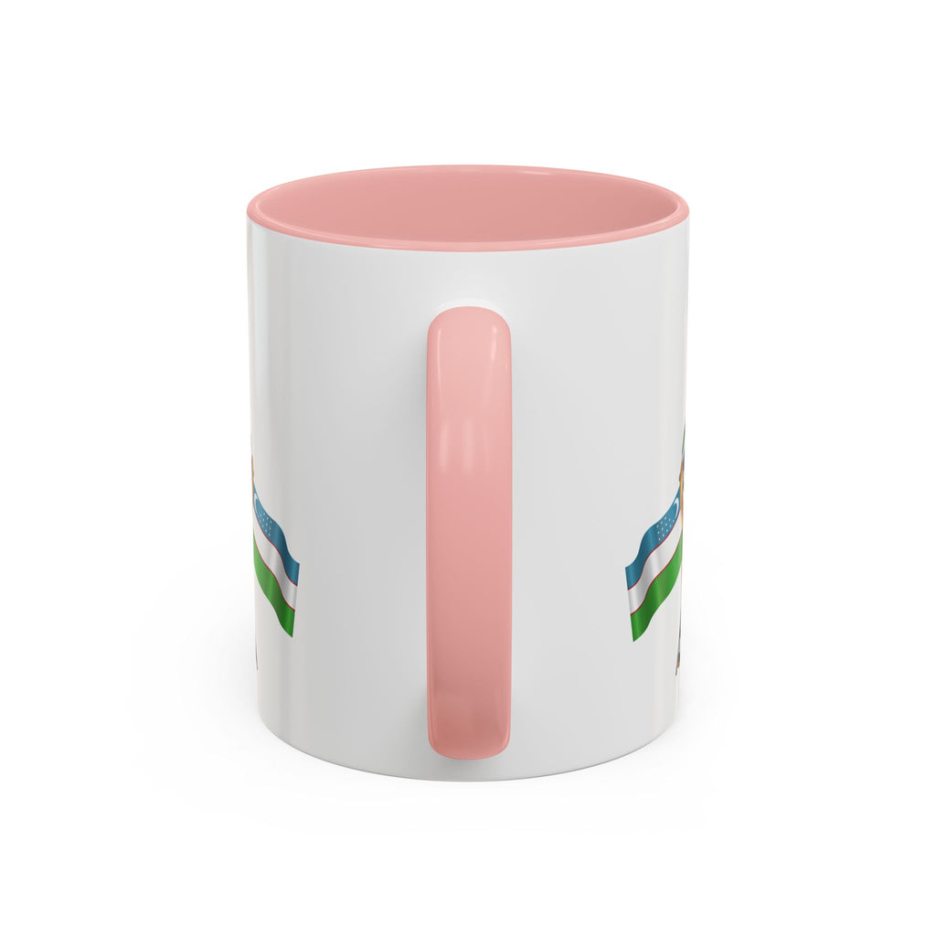 Uzbekistan Accent Coffee Mug (11, 15oz)
