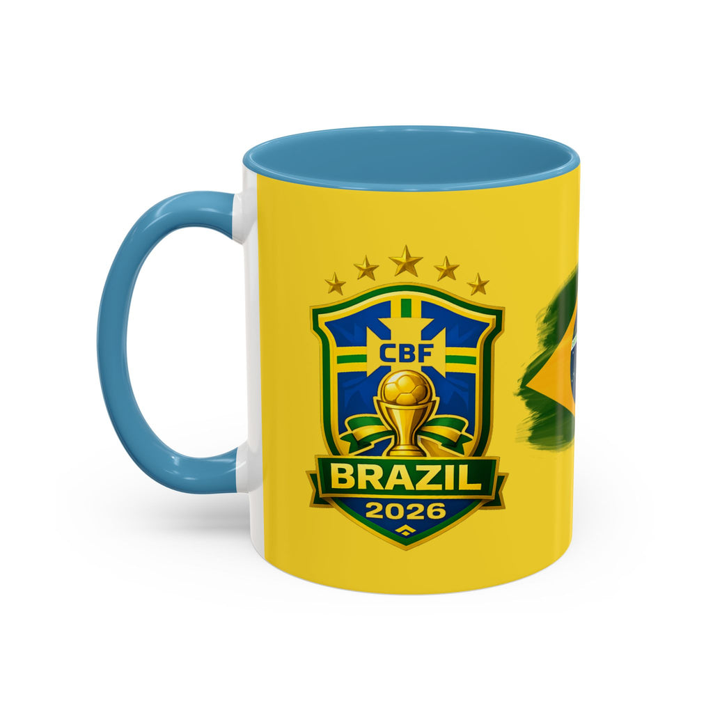 Brazil Soccer 2026 Accent Coffee Mug