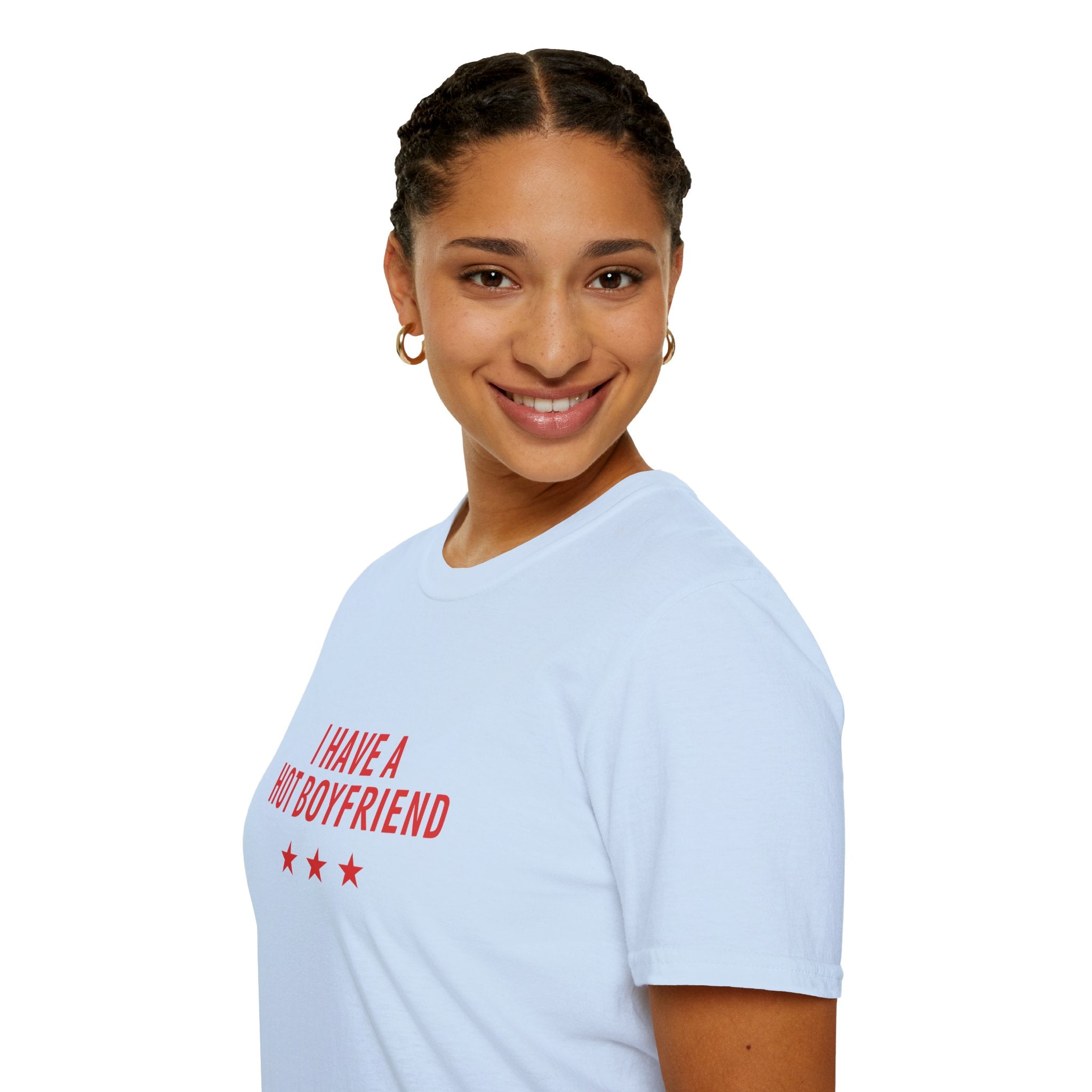 I Have a Hot Boyfriend T-Shirt