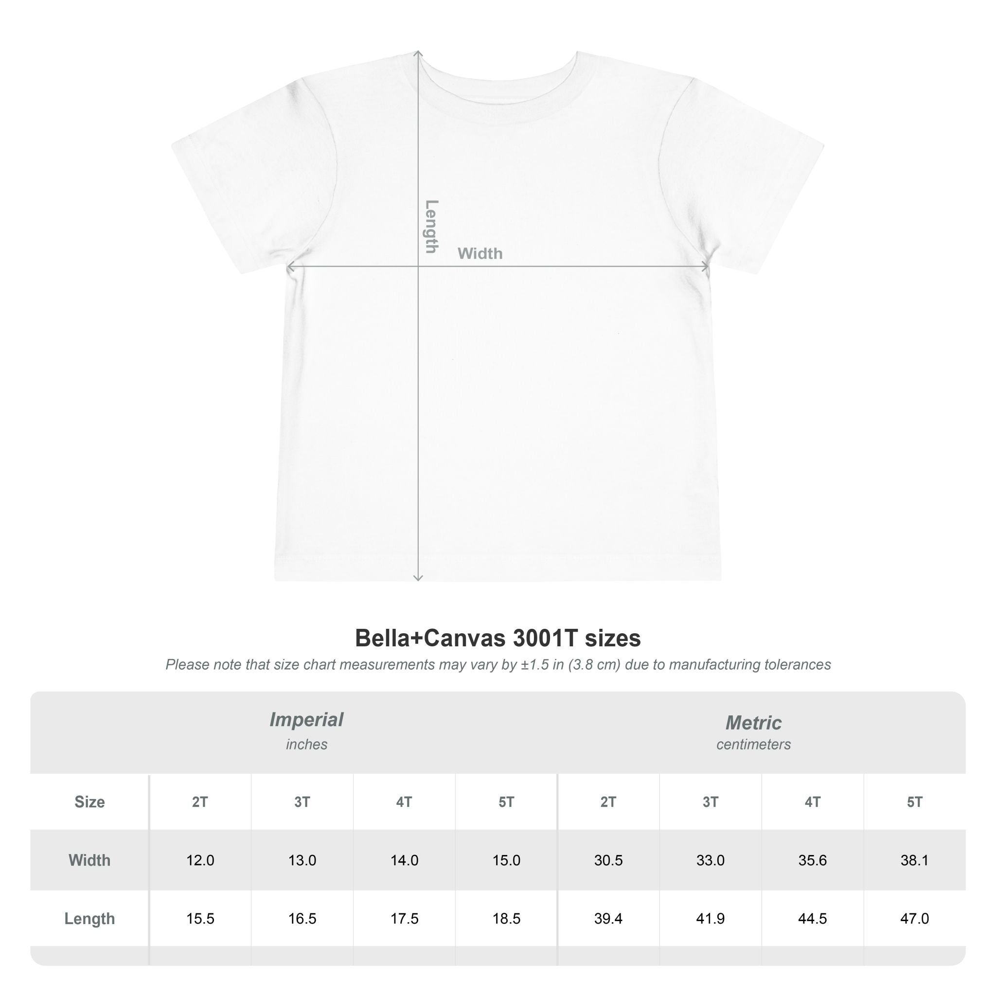 Canada 2026 Soccer Cup Toddler Tee