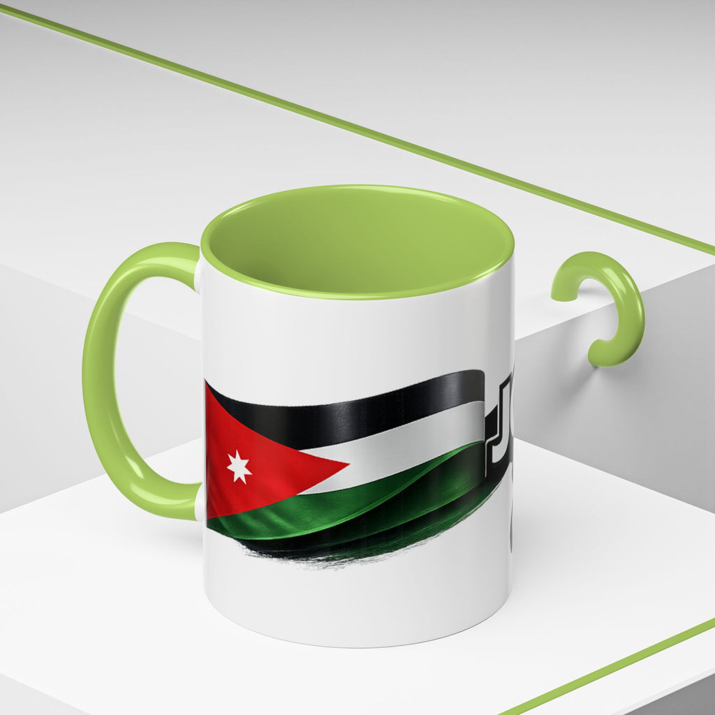 Jordan 2026 Soccer Fan Accent Coffee Mug
