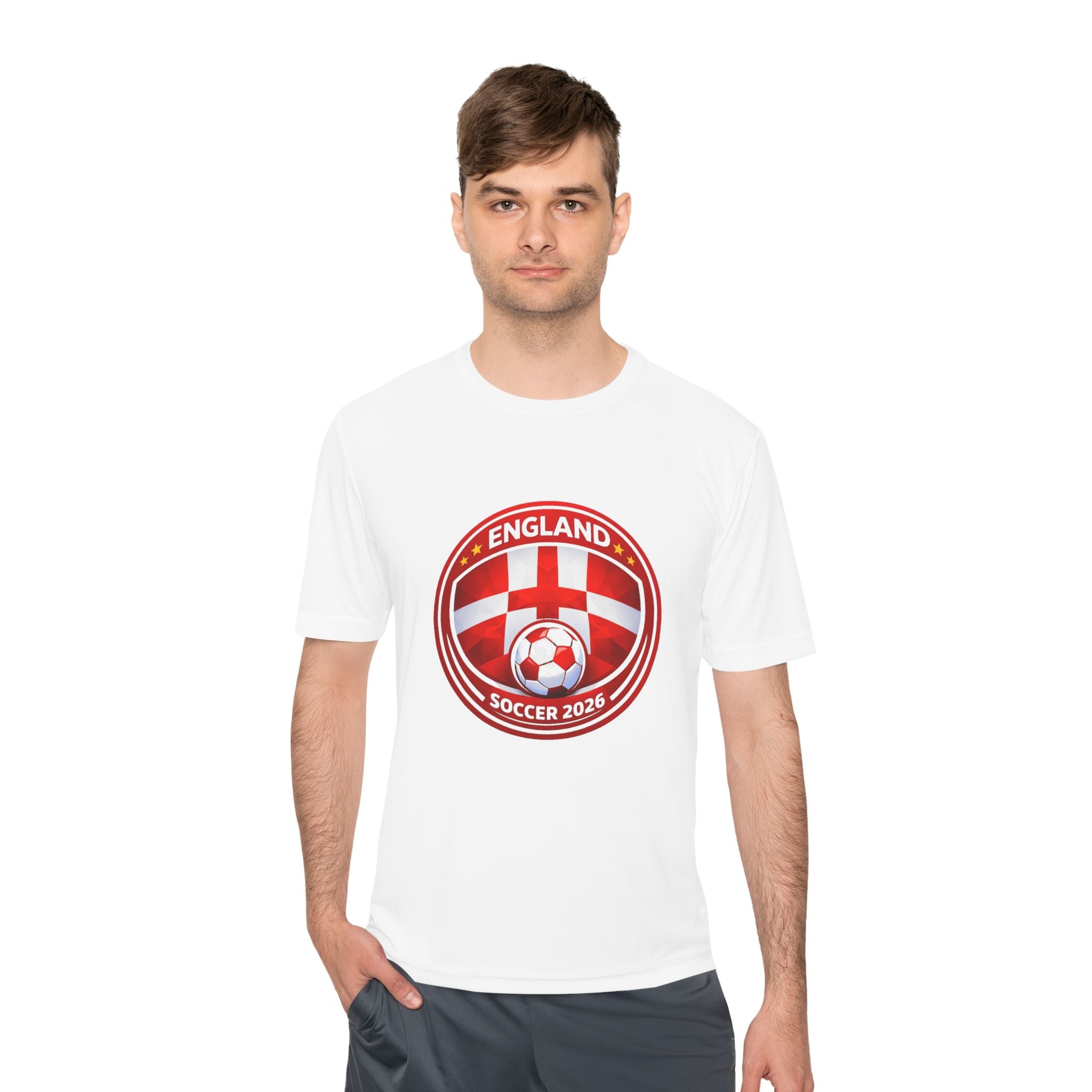 England Soccer 2026 Tee – Cup Style Football Shirt