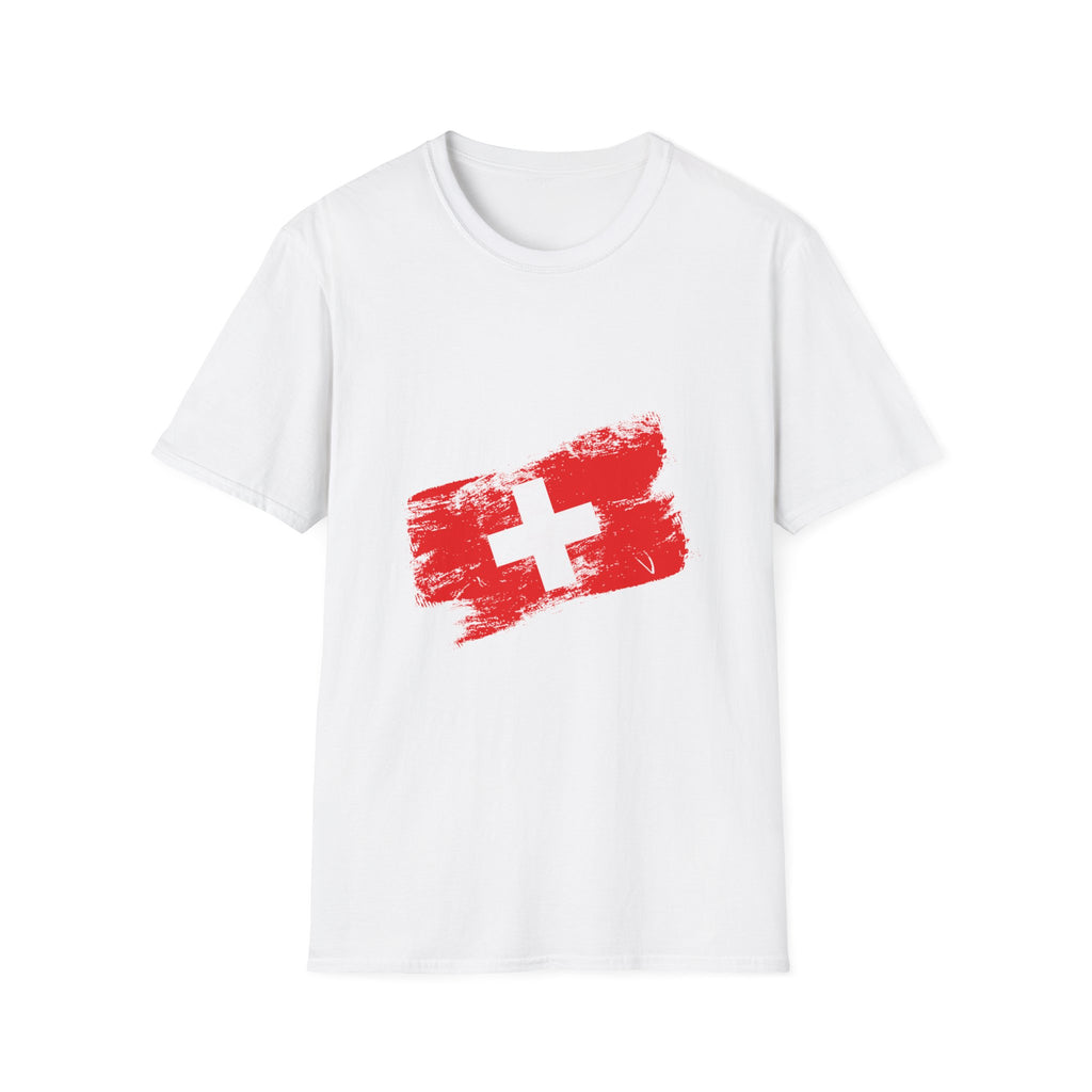 Switzerland Flag T-Shirt — I  Switzerland Graphic Tee
