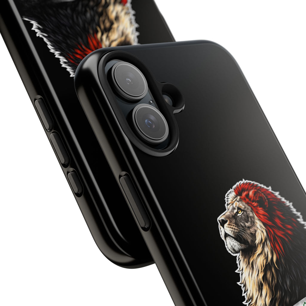 Iraq Lion Tough Phone Case — Protective iPhone Case with Iraqi Flag Design
