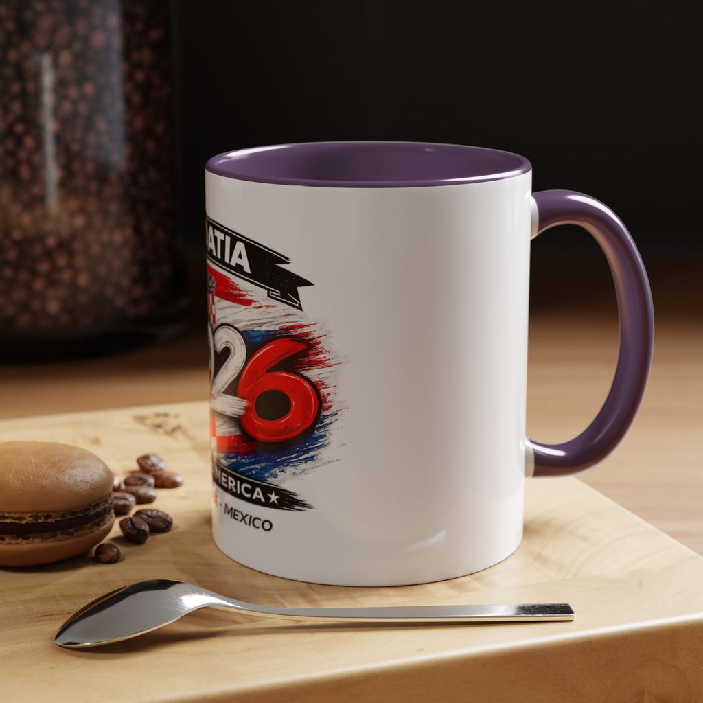 Croatia 2026 Soccer Mug — North America Cup Supporter Coffee Cup