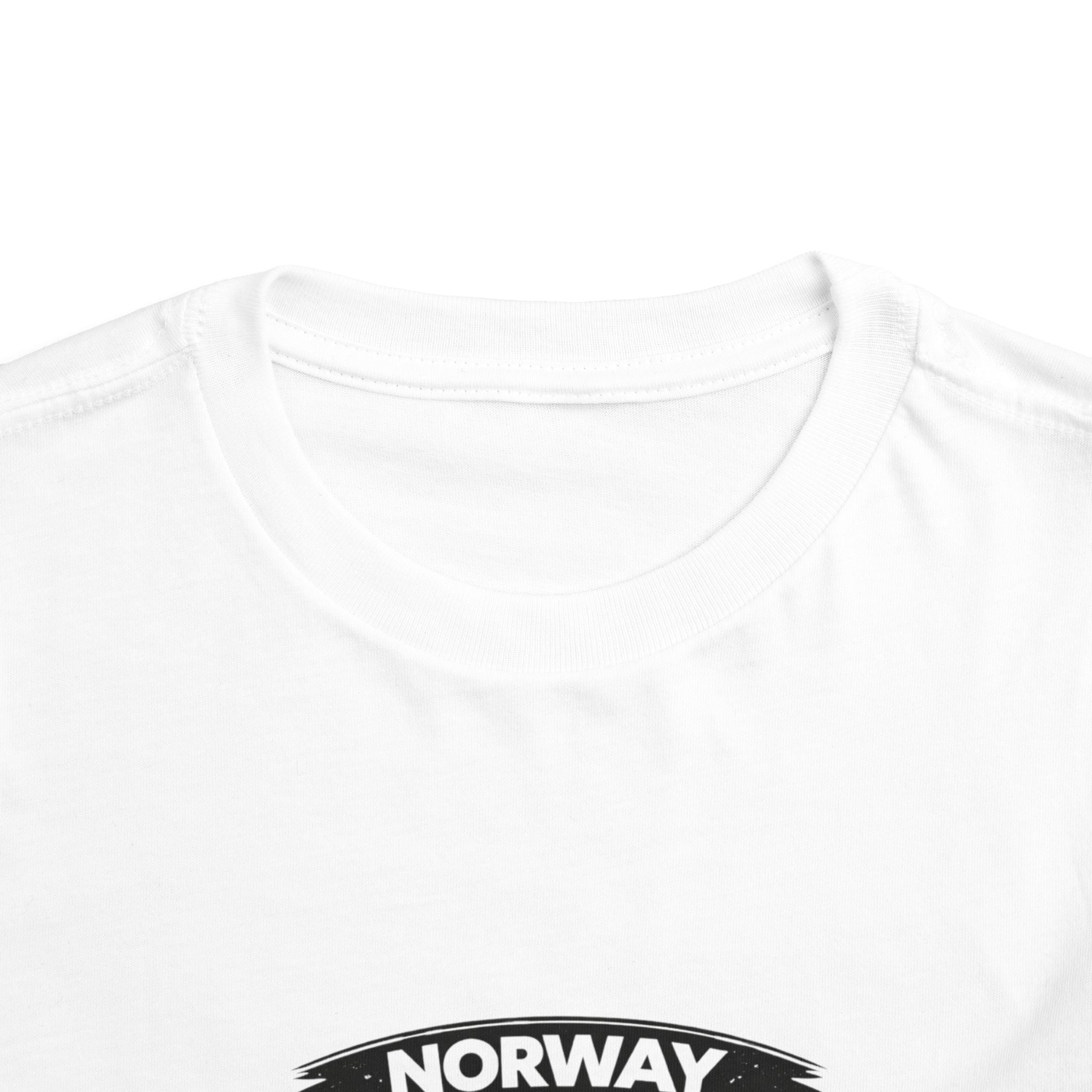 Norway 2026 Toddler Tee — Cup Soccer Trophy Design