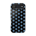 Evil Eye Pattern Tough Phone Case — Protective Blue Nazar Design