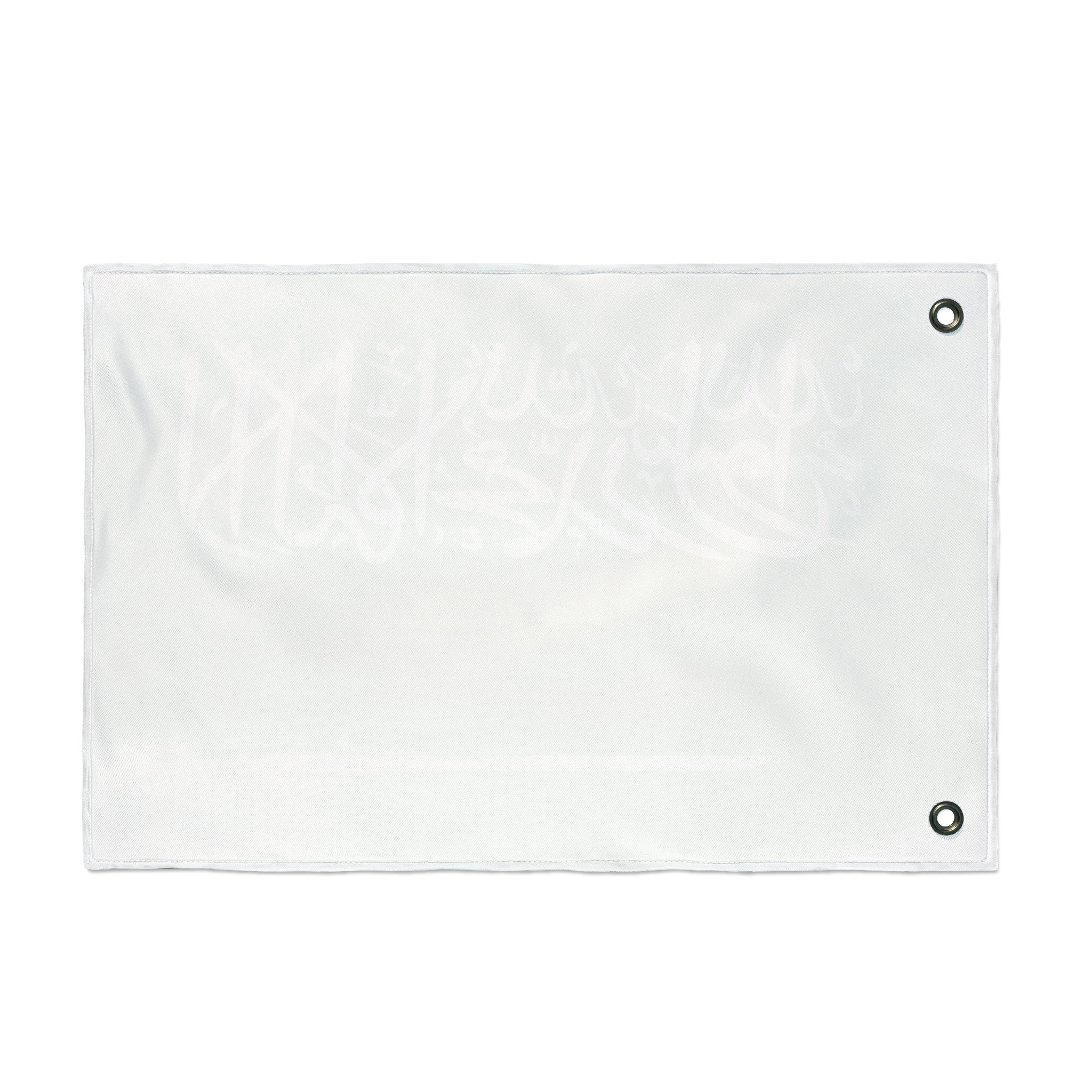 Saudi Arabia Green Brushstroke Double-Sided Flag