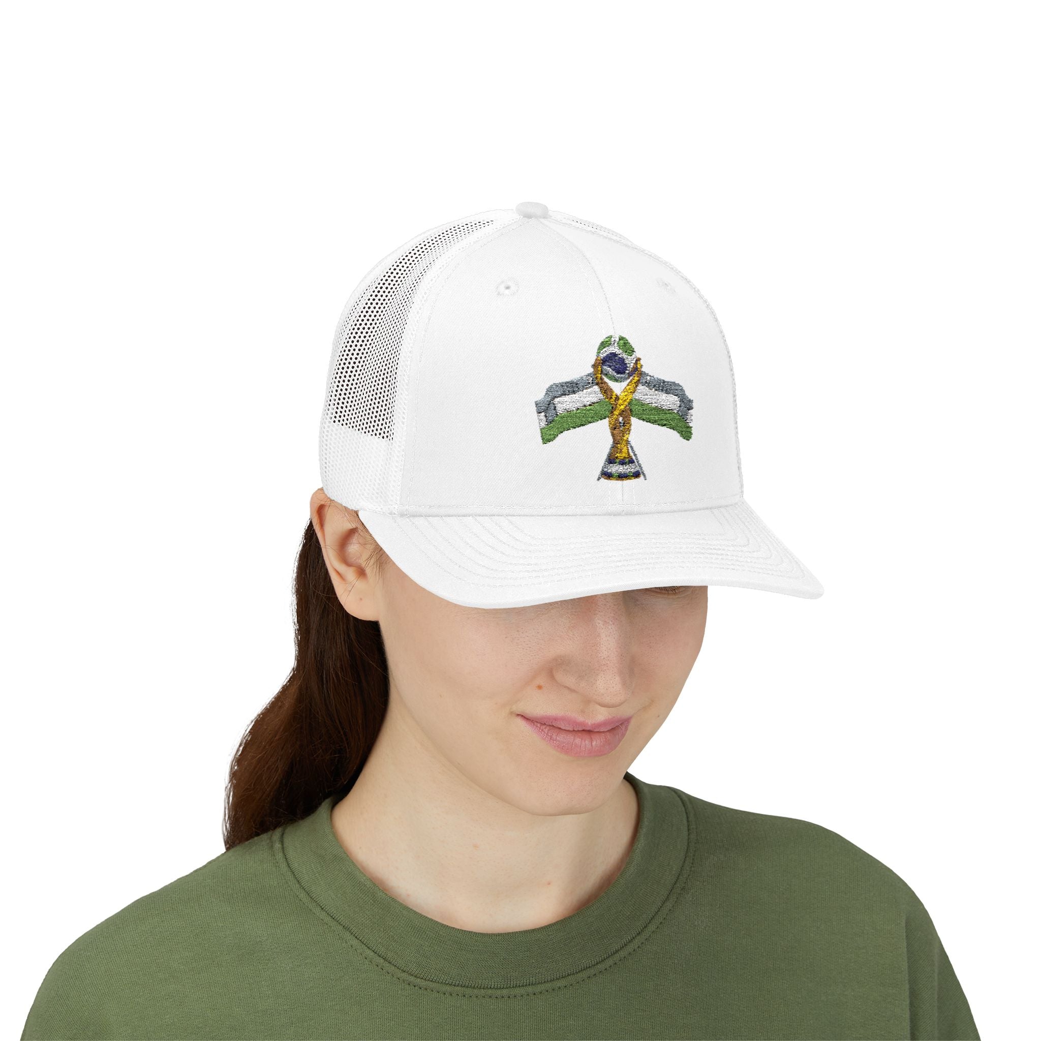 Uzbekistan Snapback Trucker Cap