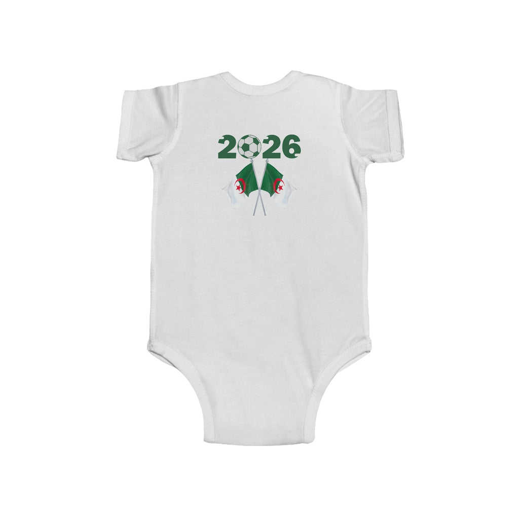 Algeria Baby Bodysuit – 2026 Algerian Flag Infant Onesie