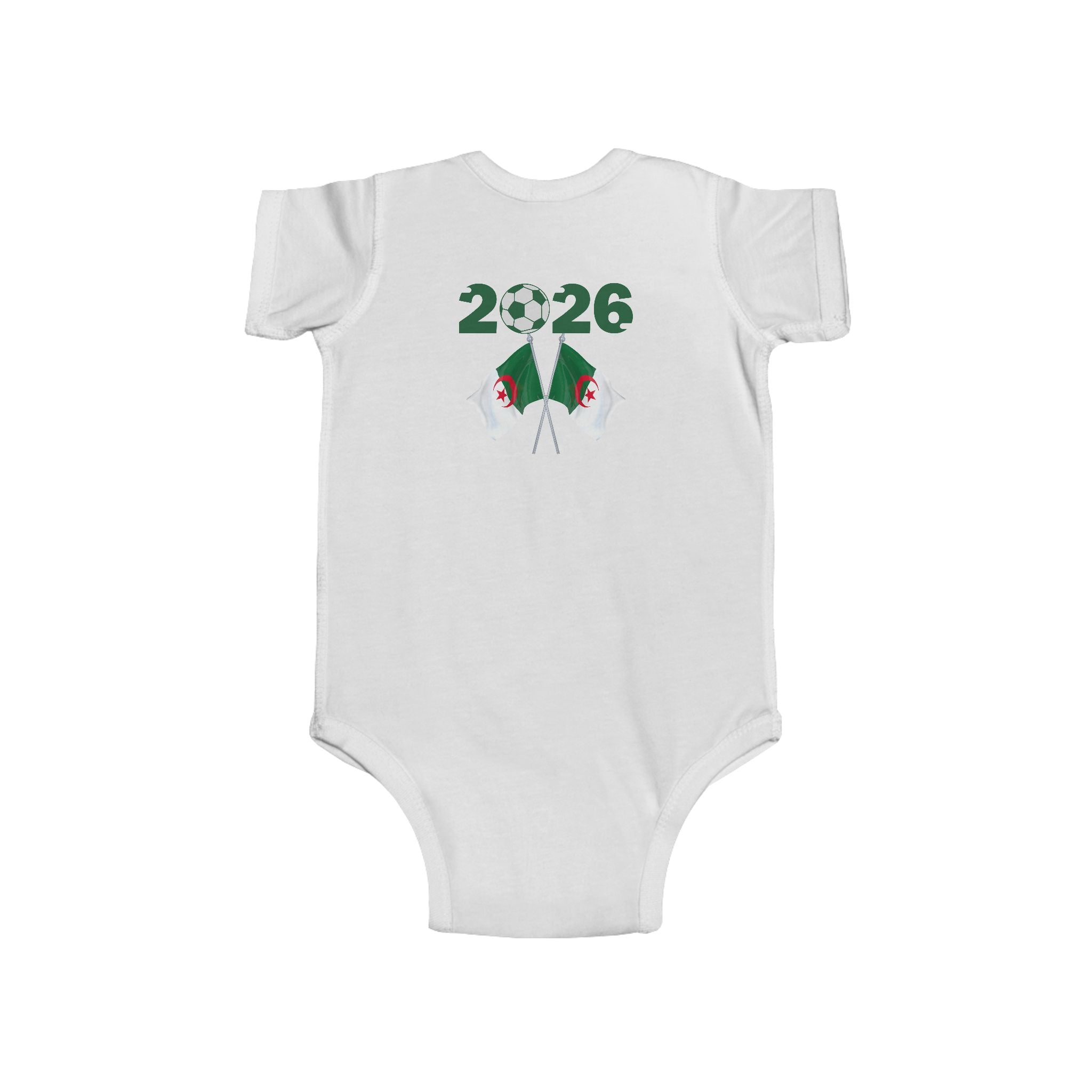 Algeria Baby Bodysuit – 2026 Algerian Flag Infant Onesie