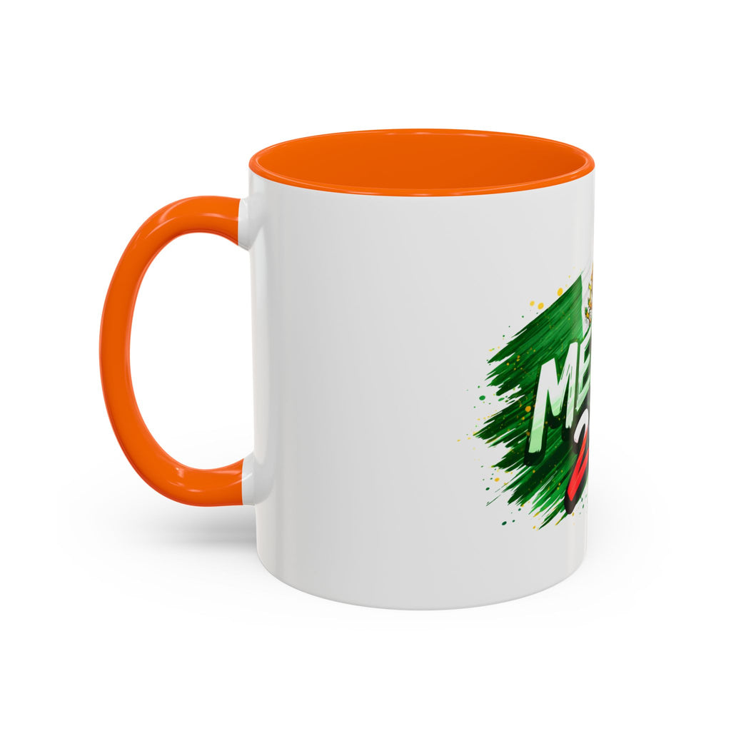 Mexico 2026 Soccer Mug — Mexican Flag Football Cup Coffee Cup (11/15oz)