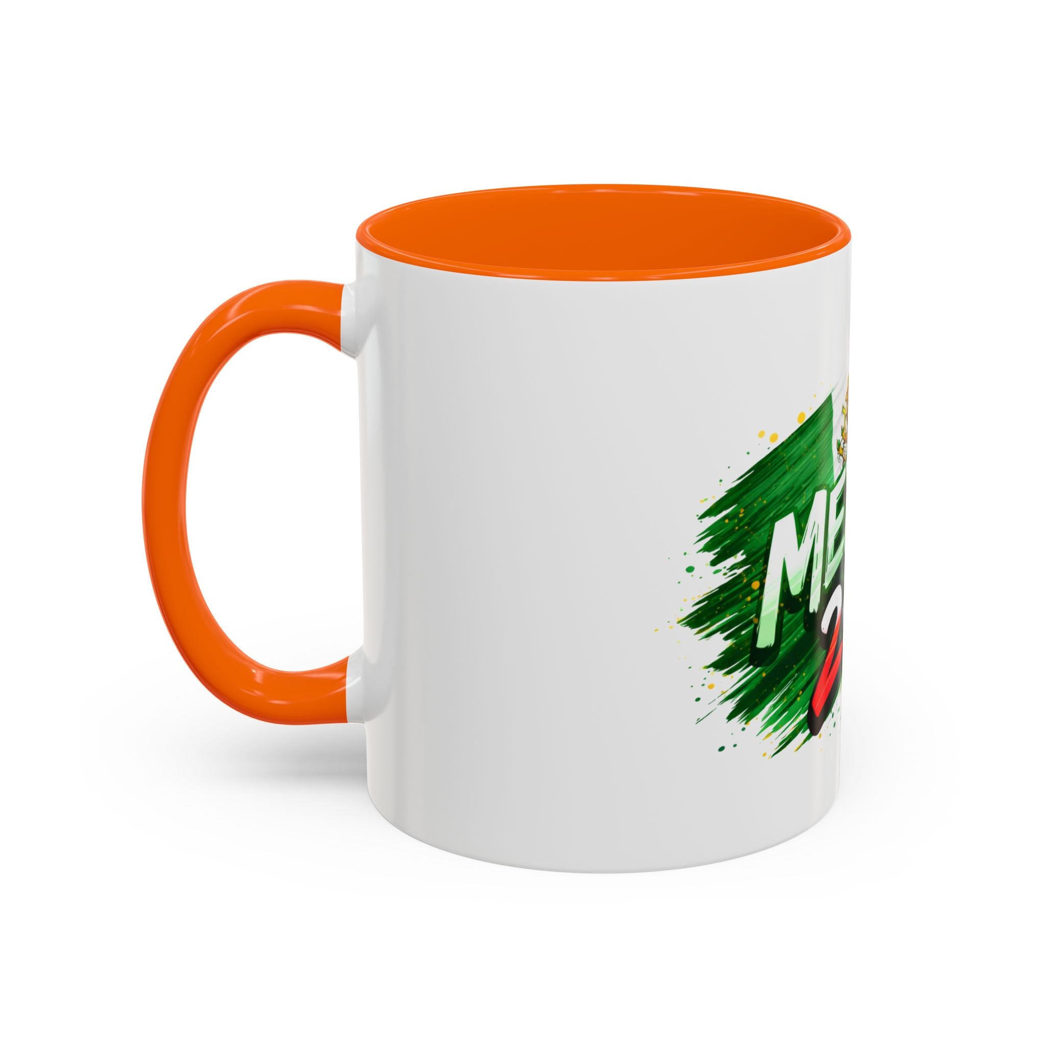 Mexico 2026 Soccer Mug — Mexican Flag Football Cup Coffee Cup (11/15oz)