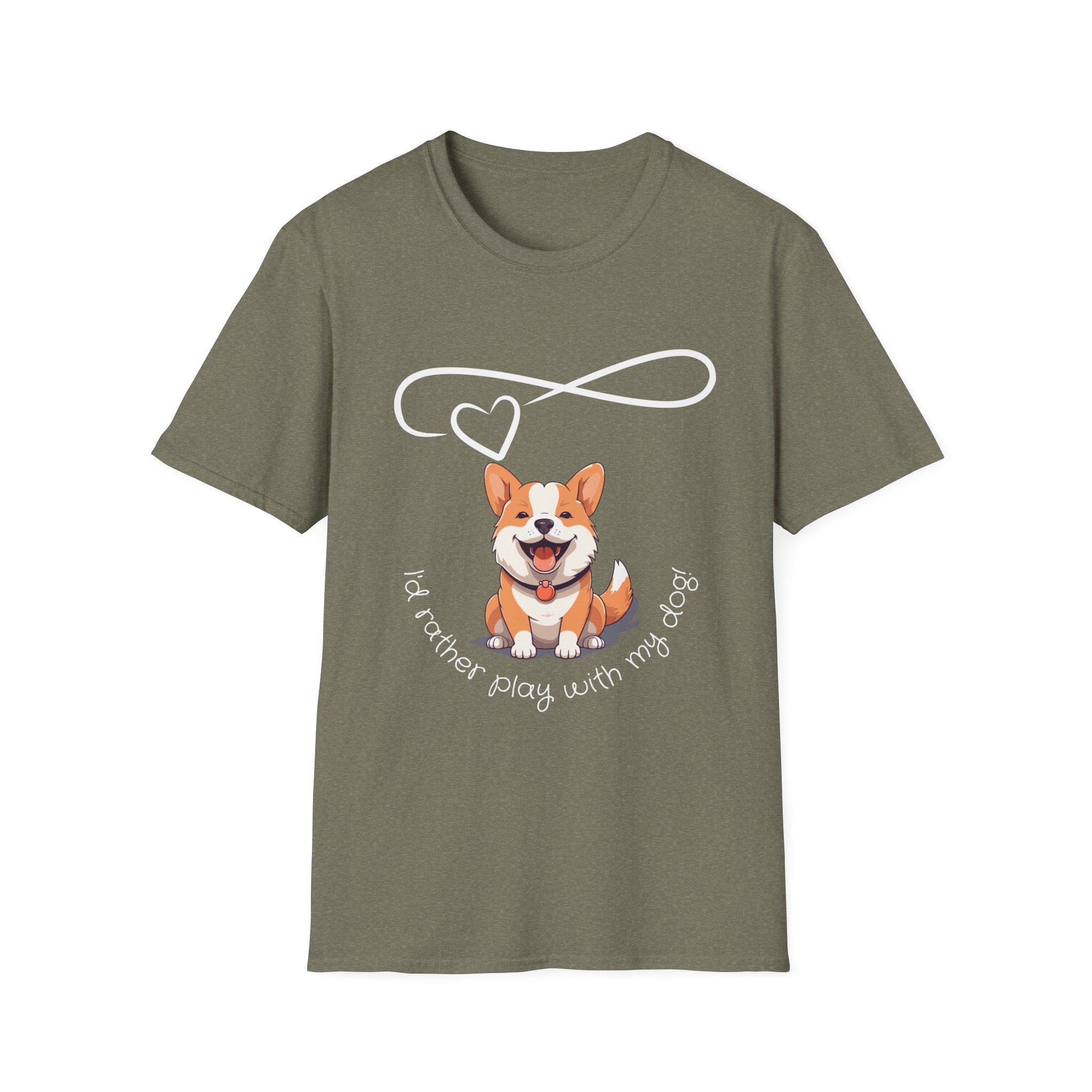 "I'd Rather Play With My Dog" T-Shirt