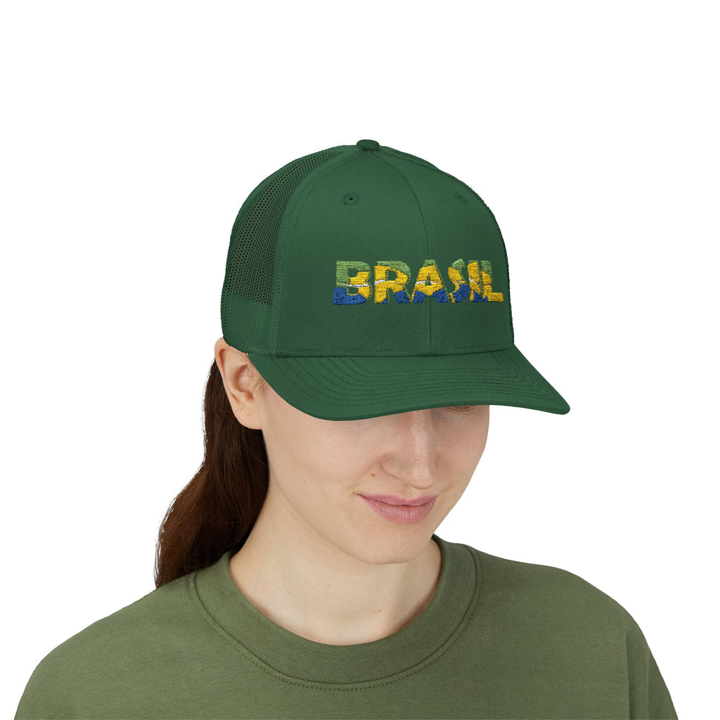 Brazil Floral Trucker Cap