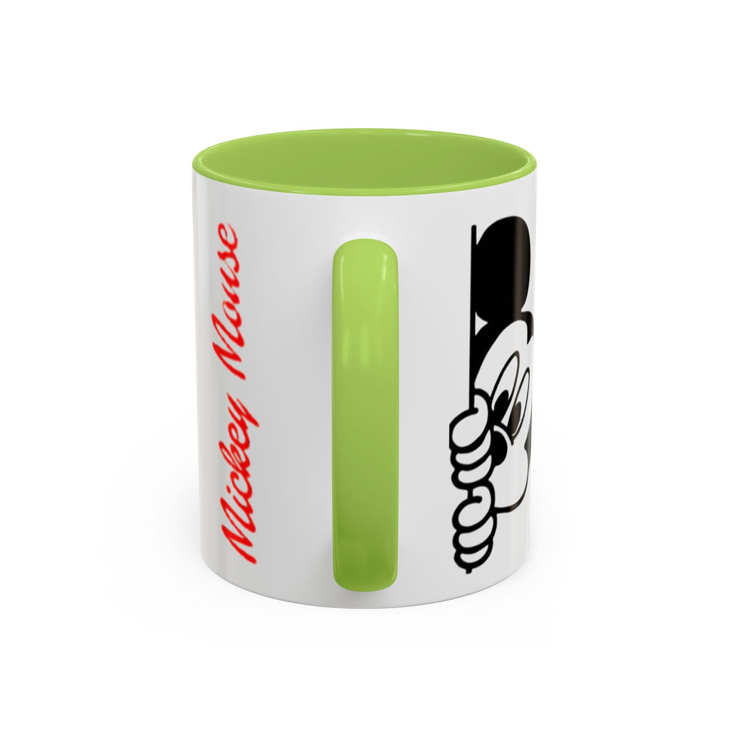 Mickey Mouse Accent Coffee Mug – Stars Pattern (11 oz)