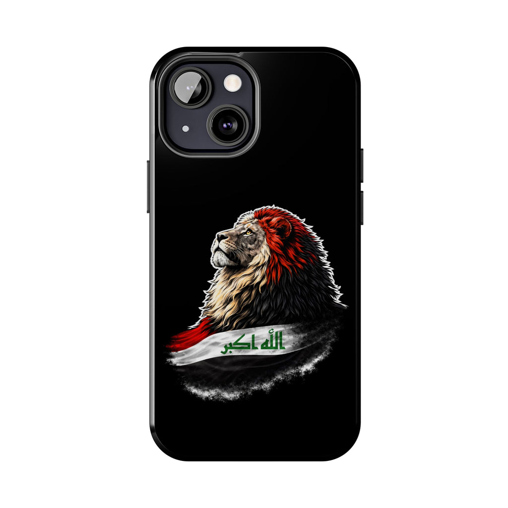 Iraq Lion Tough Phone Case — Protective iPhone Case with Iraqi Flag Design