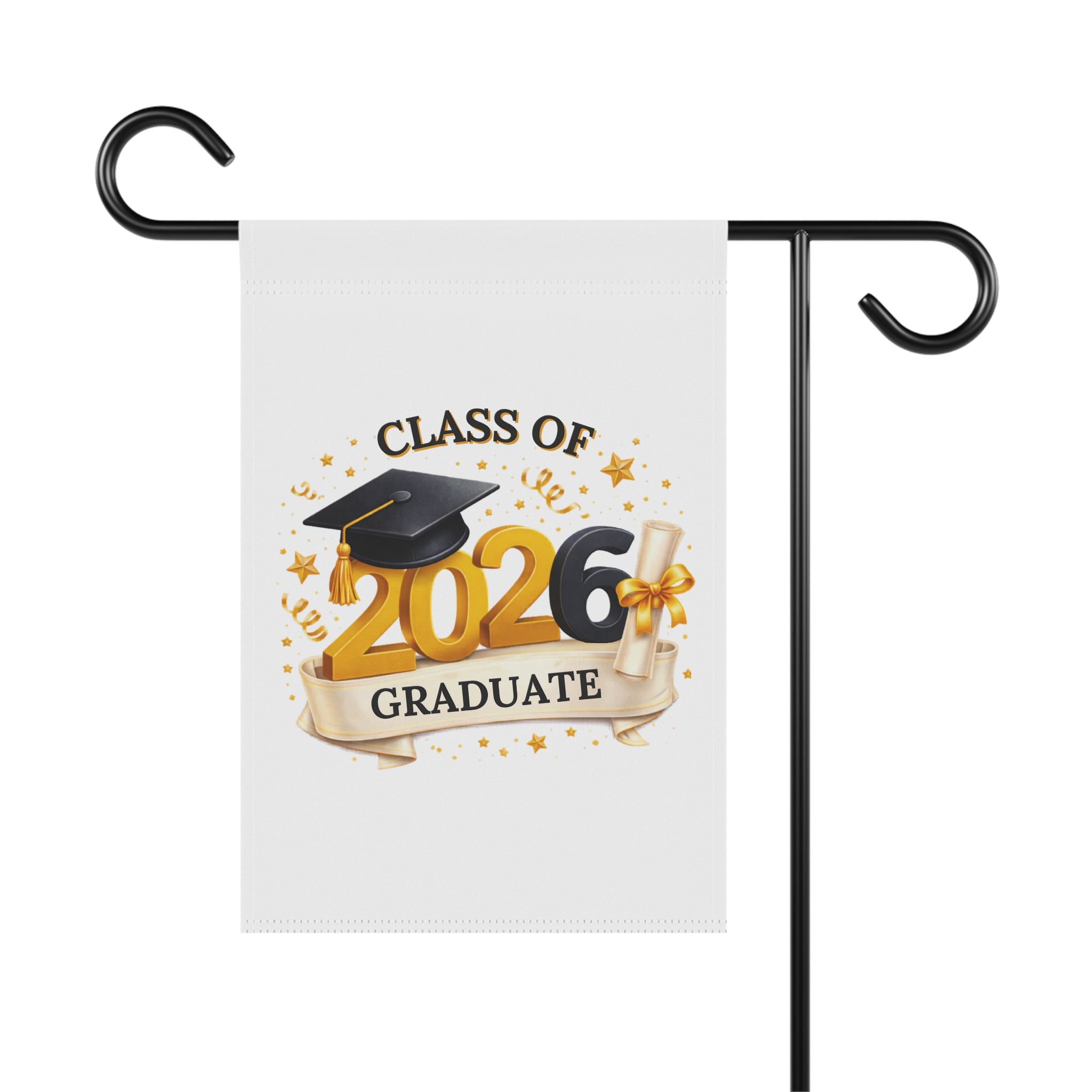 Class of 2026 Graduate Garden Flag